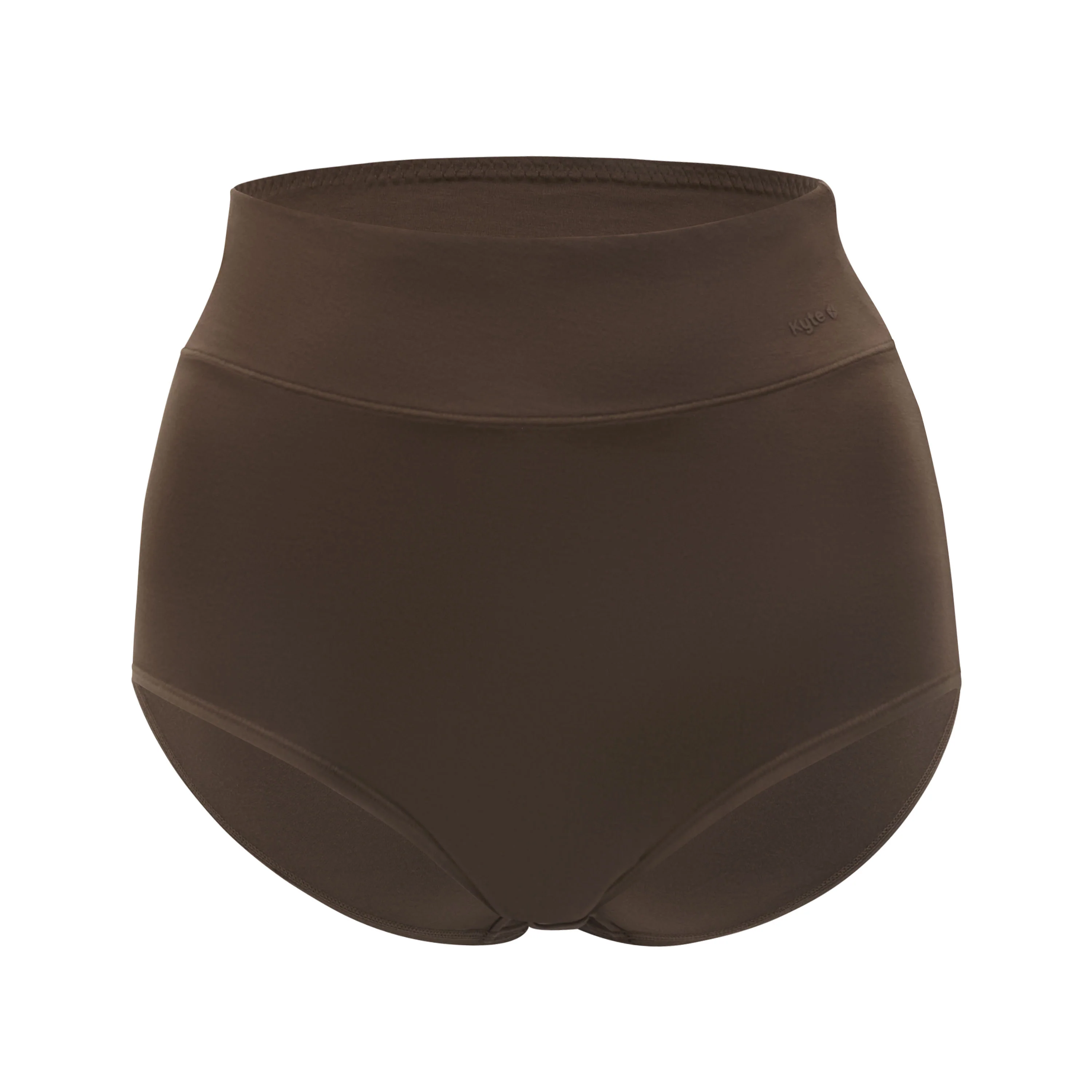 Women's High-Waisted Brief in Toffee - Image 2