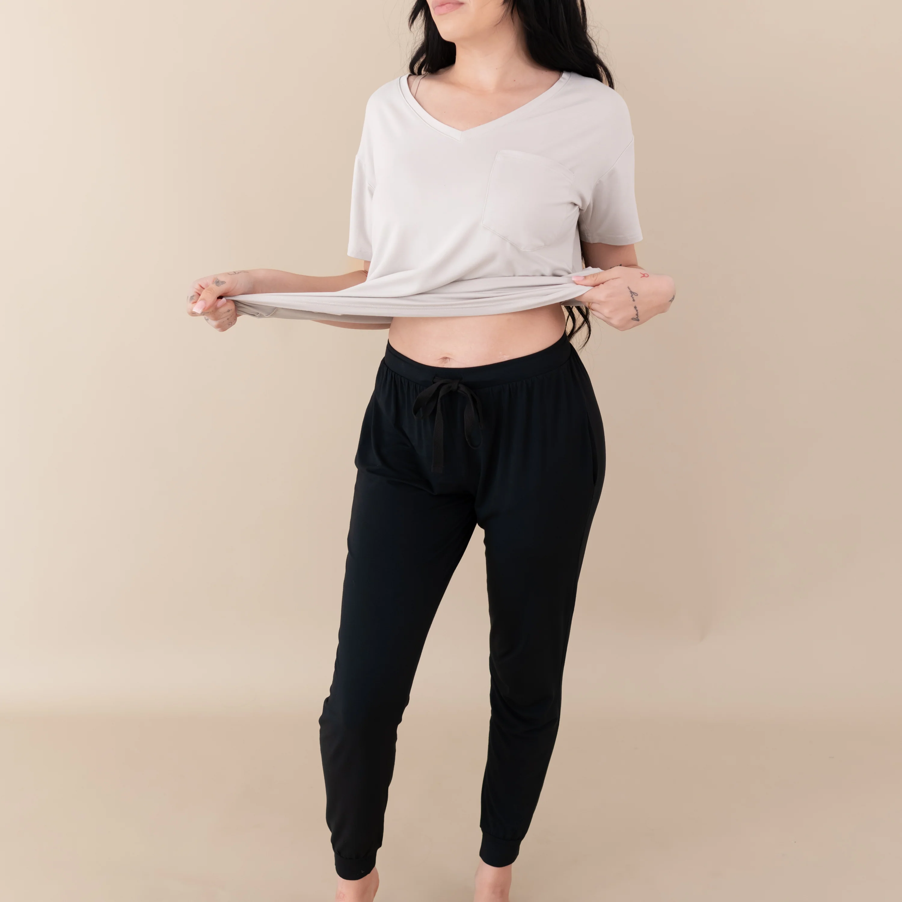 Women's Jogger Pants in Midnight - Image 2