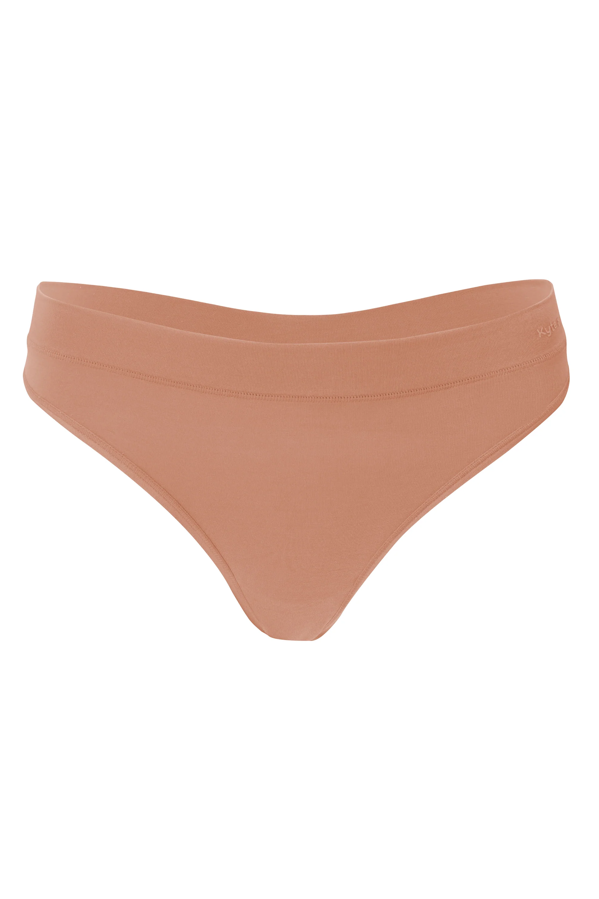 Women's Thong in Latte - Image 2