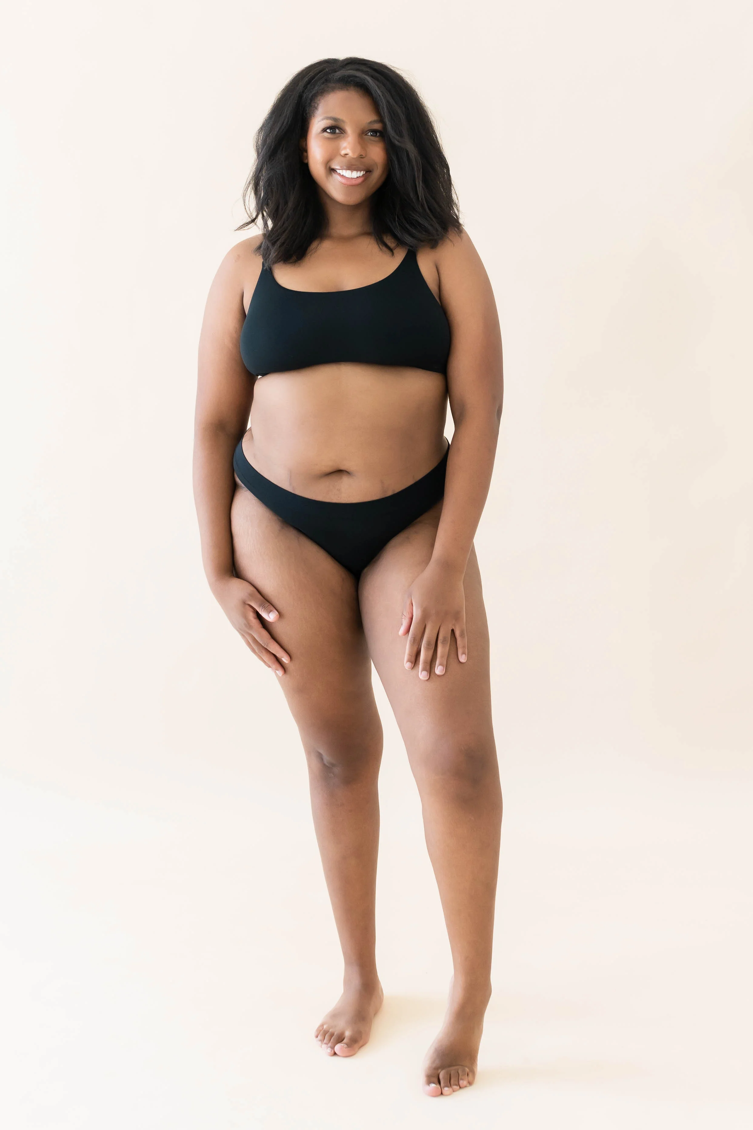 Women's Thong in Midnight - Image 3