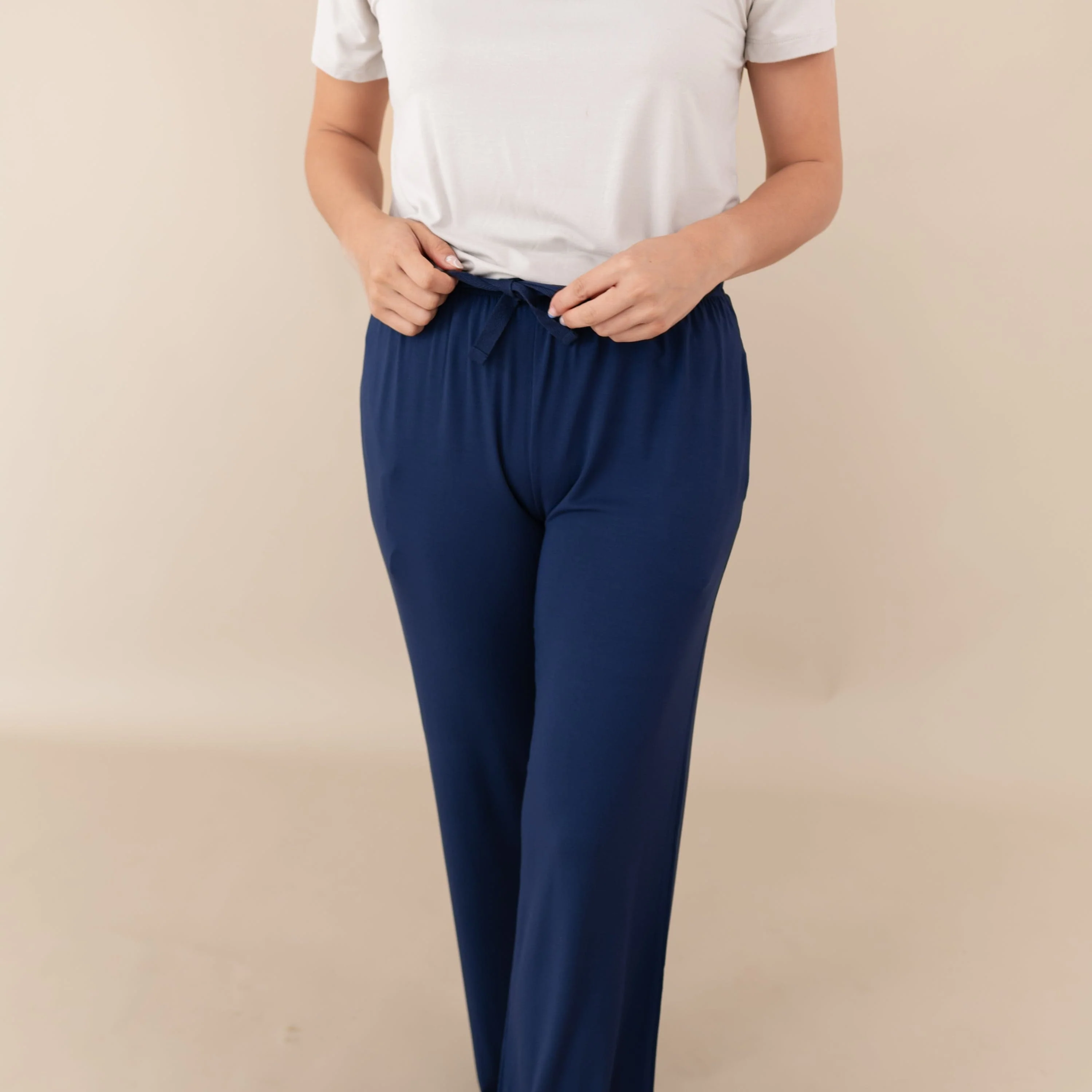 Women's Lounge Pants in Navy - Image 2