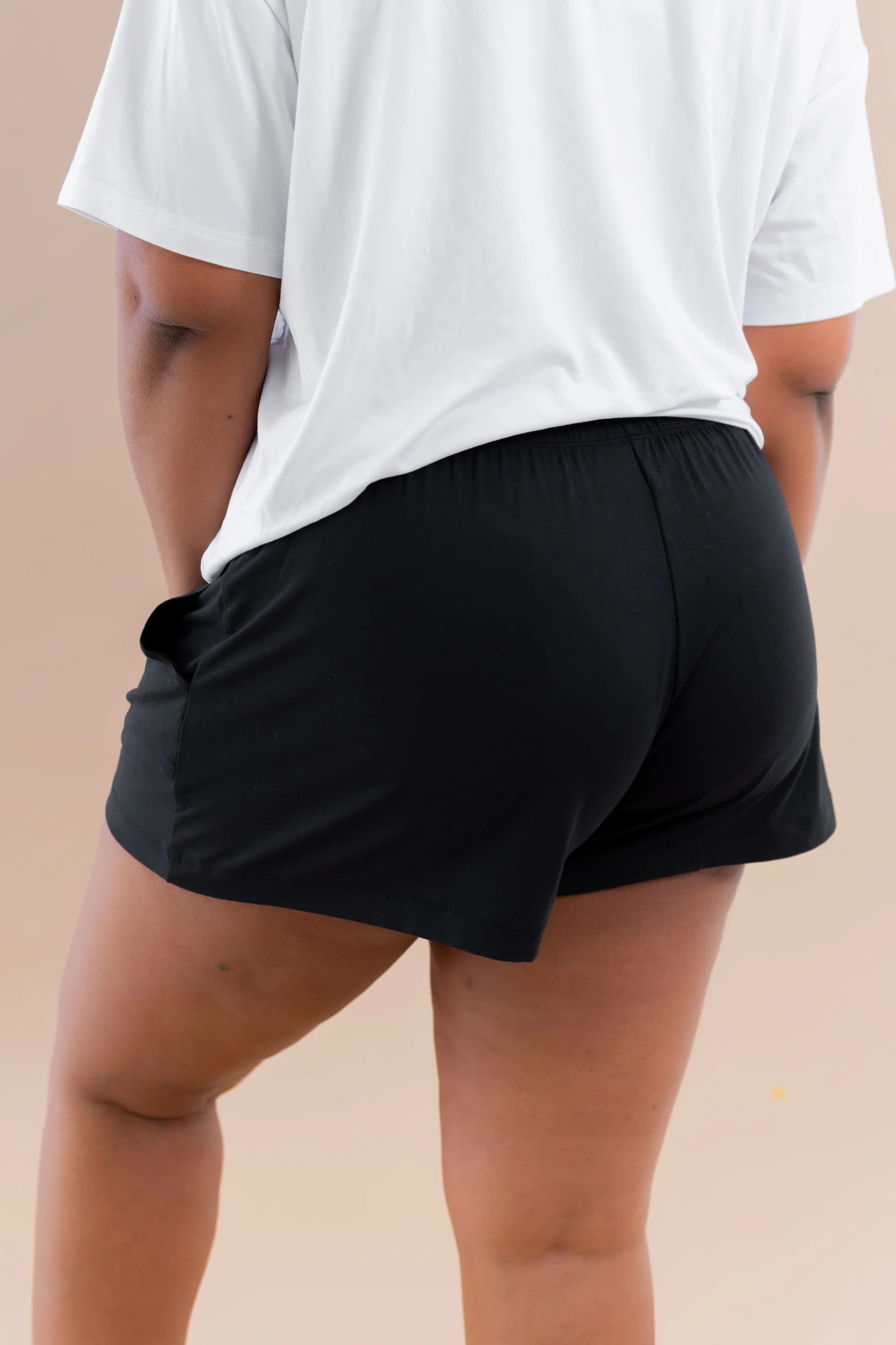 Women's Lounge Shorts in Midnight - Image 2