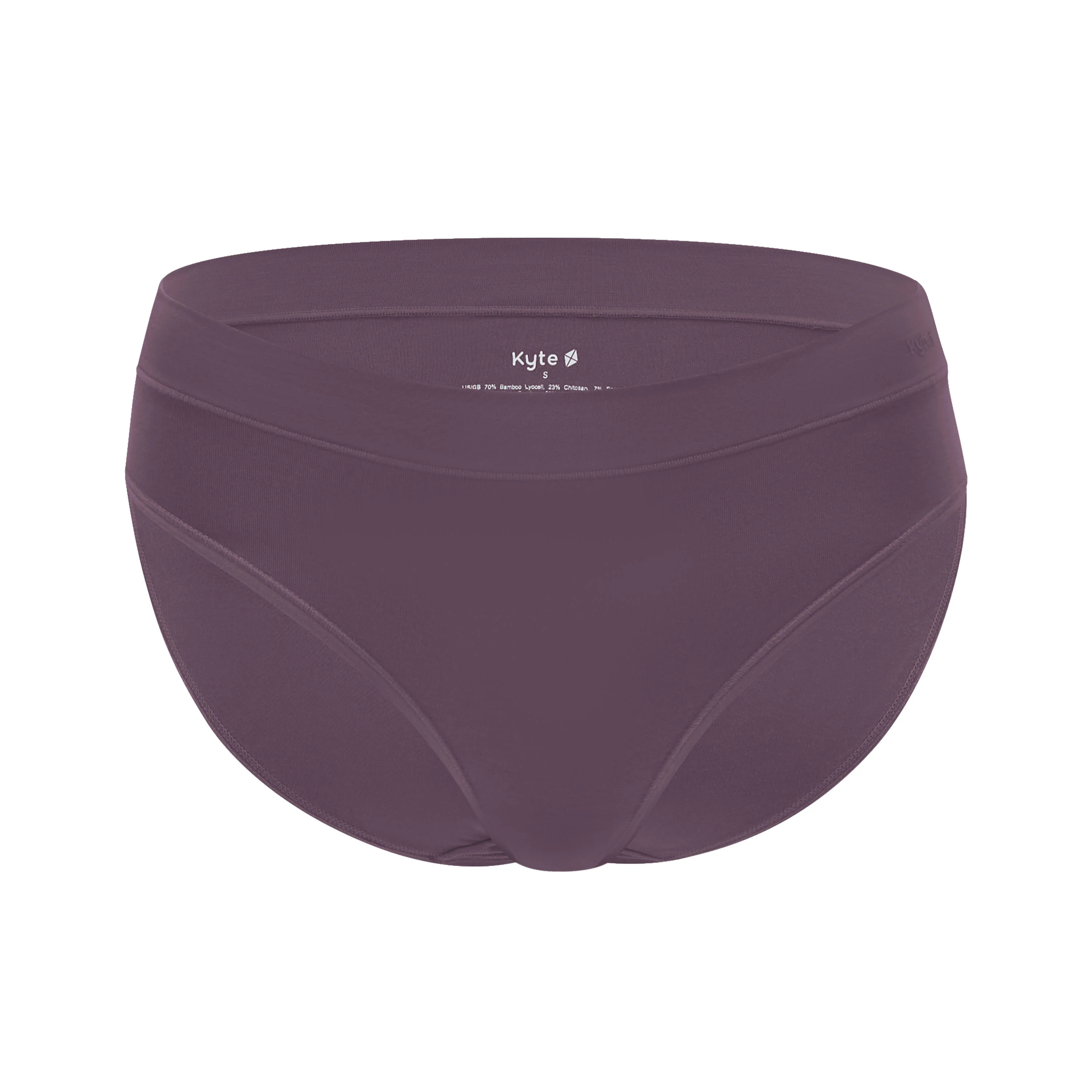 Women's Midi Brief in Currant - Image 2
