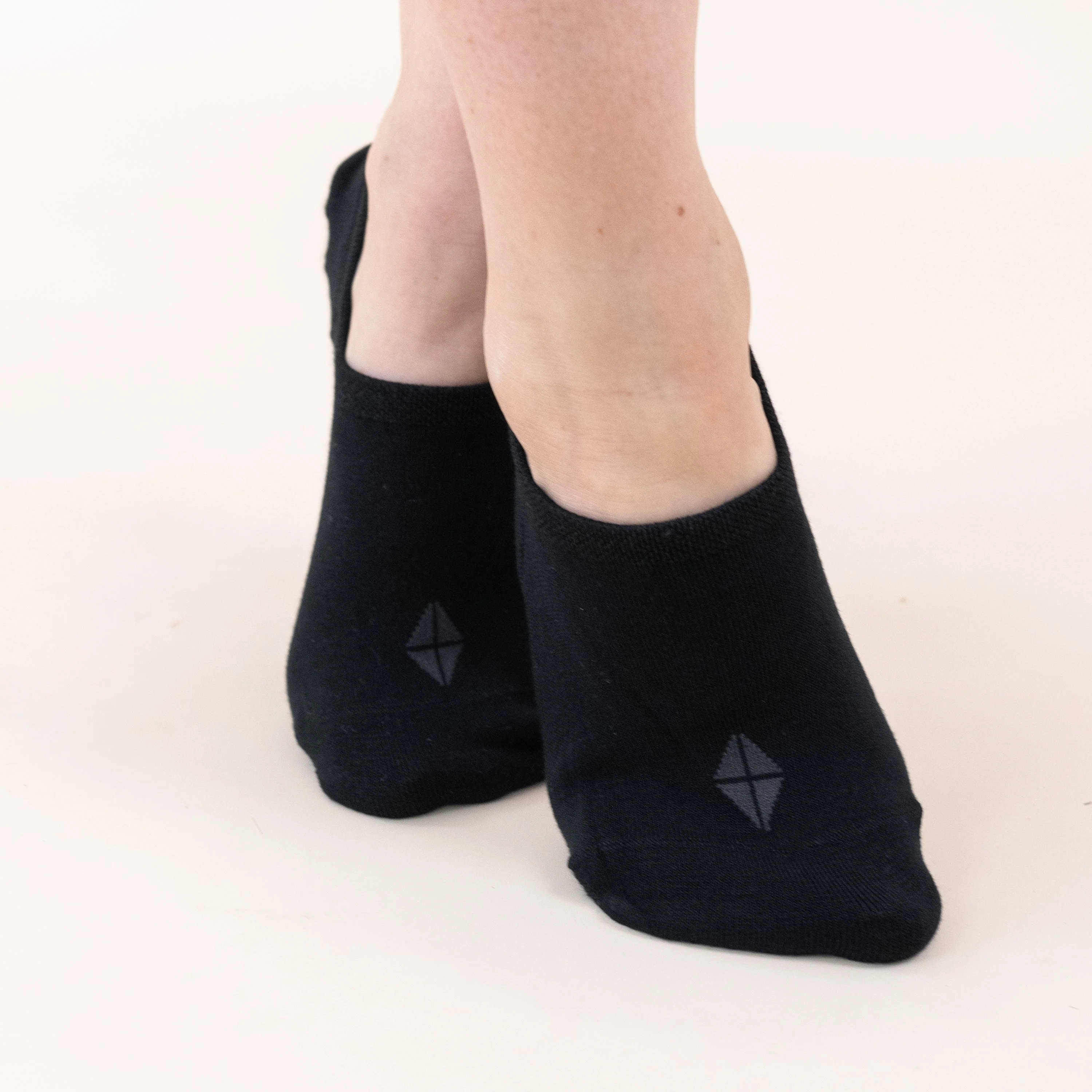 Women's No Show Socks 3-Pack in Midnight - Image 2
