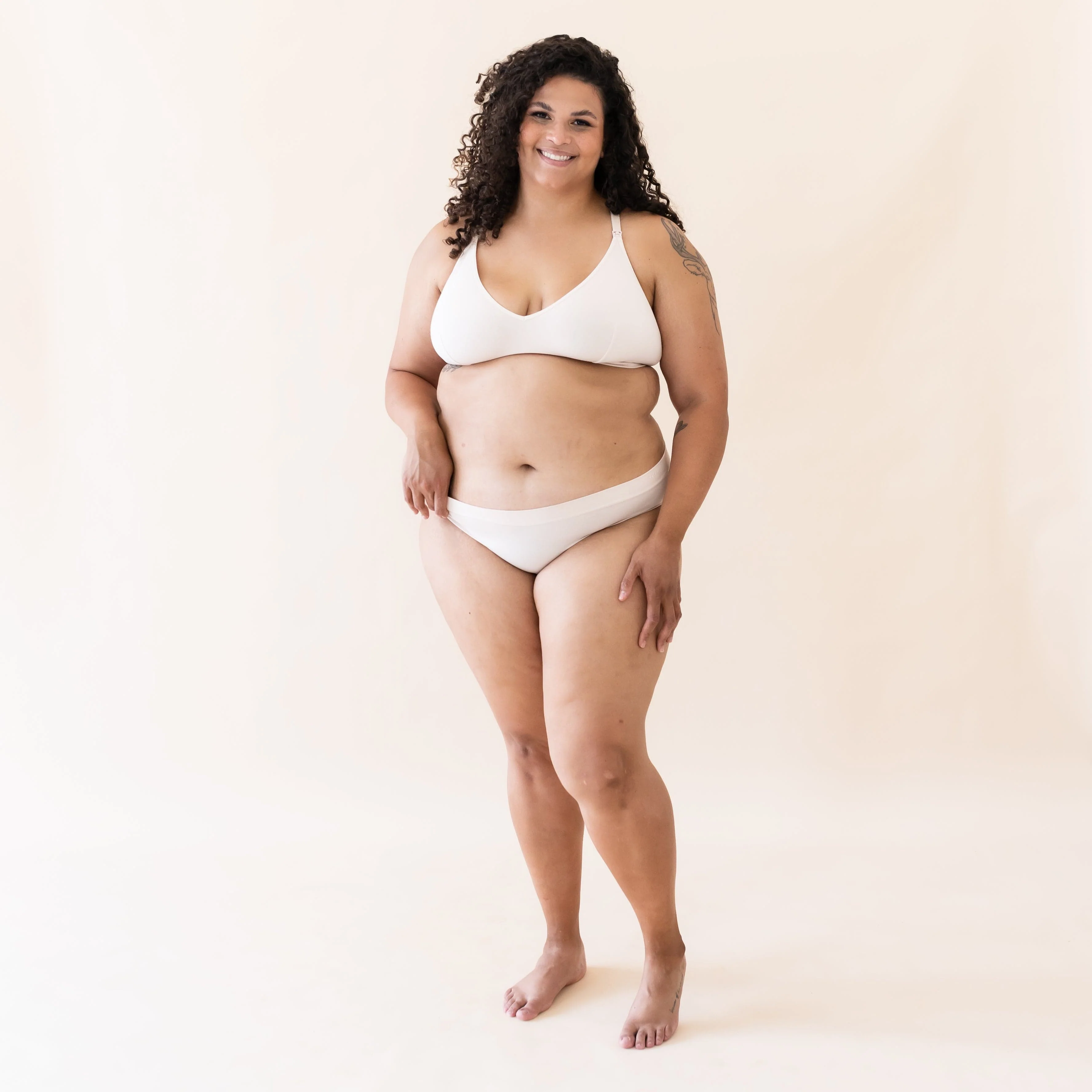 Women's Nursing Bra in Blonde - Image 3
