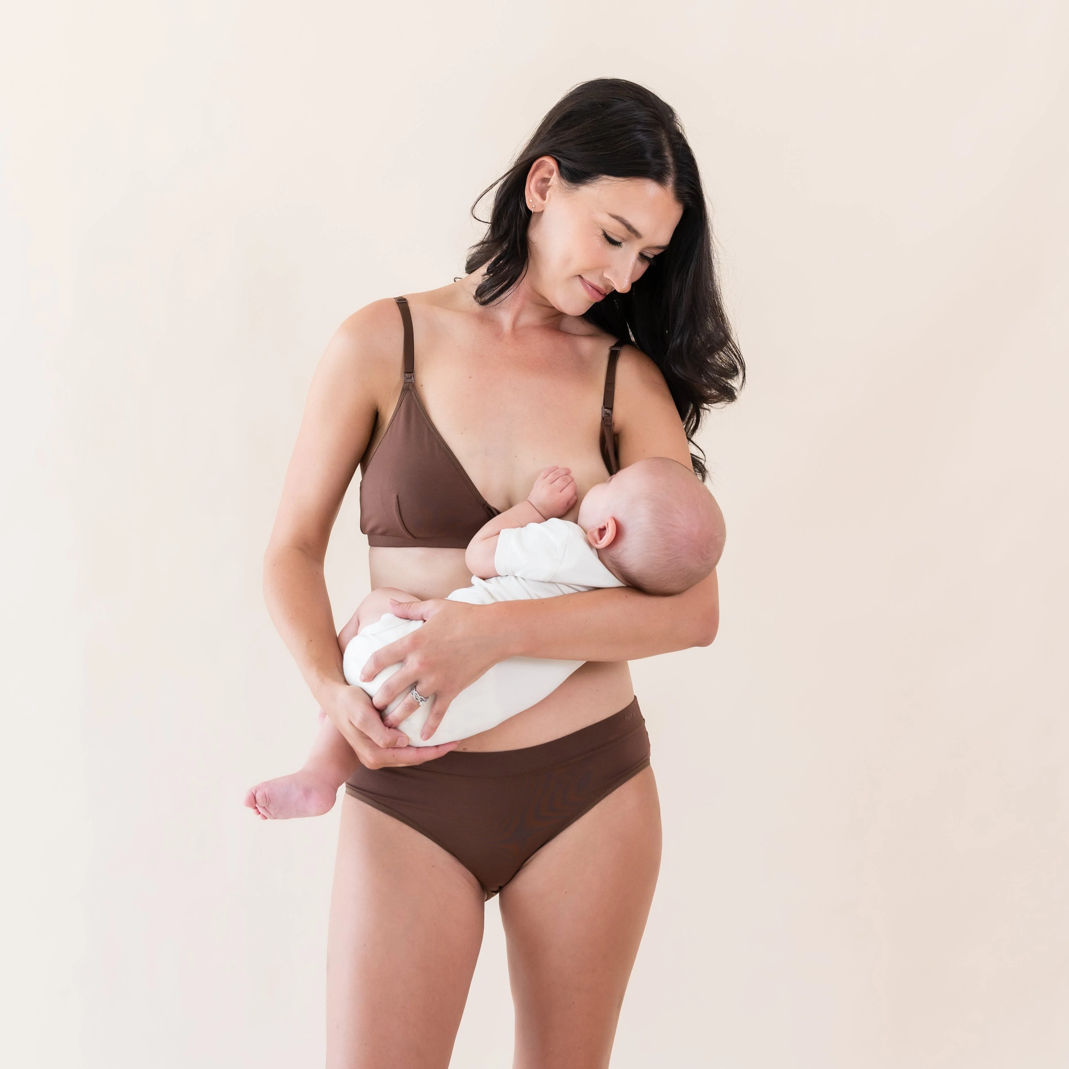 Women's Nursing Bra in Toffee - Image 3