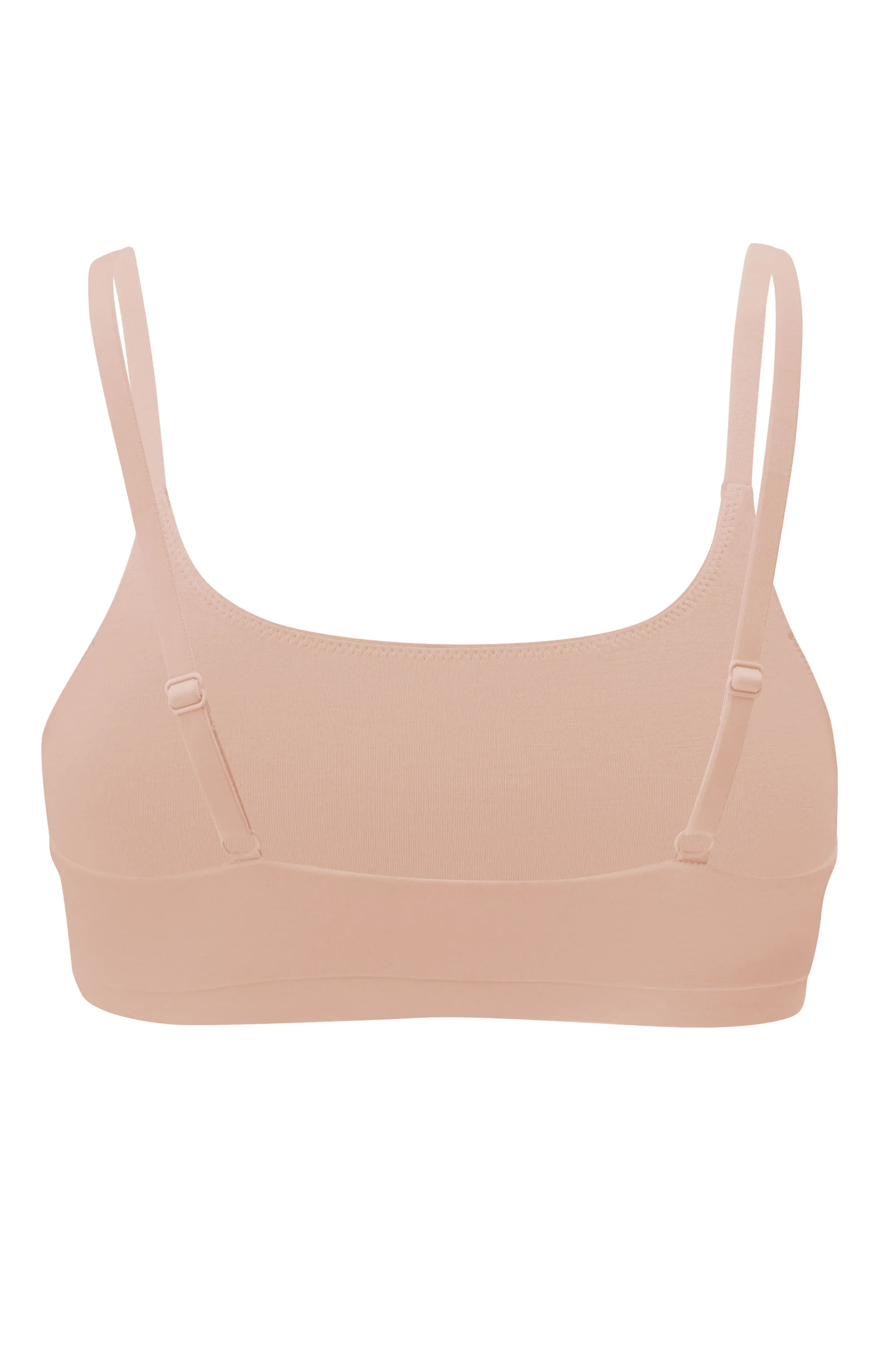 Women's Scoop Neck Bralette in Chai - Image 5