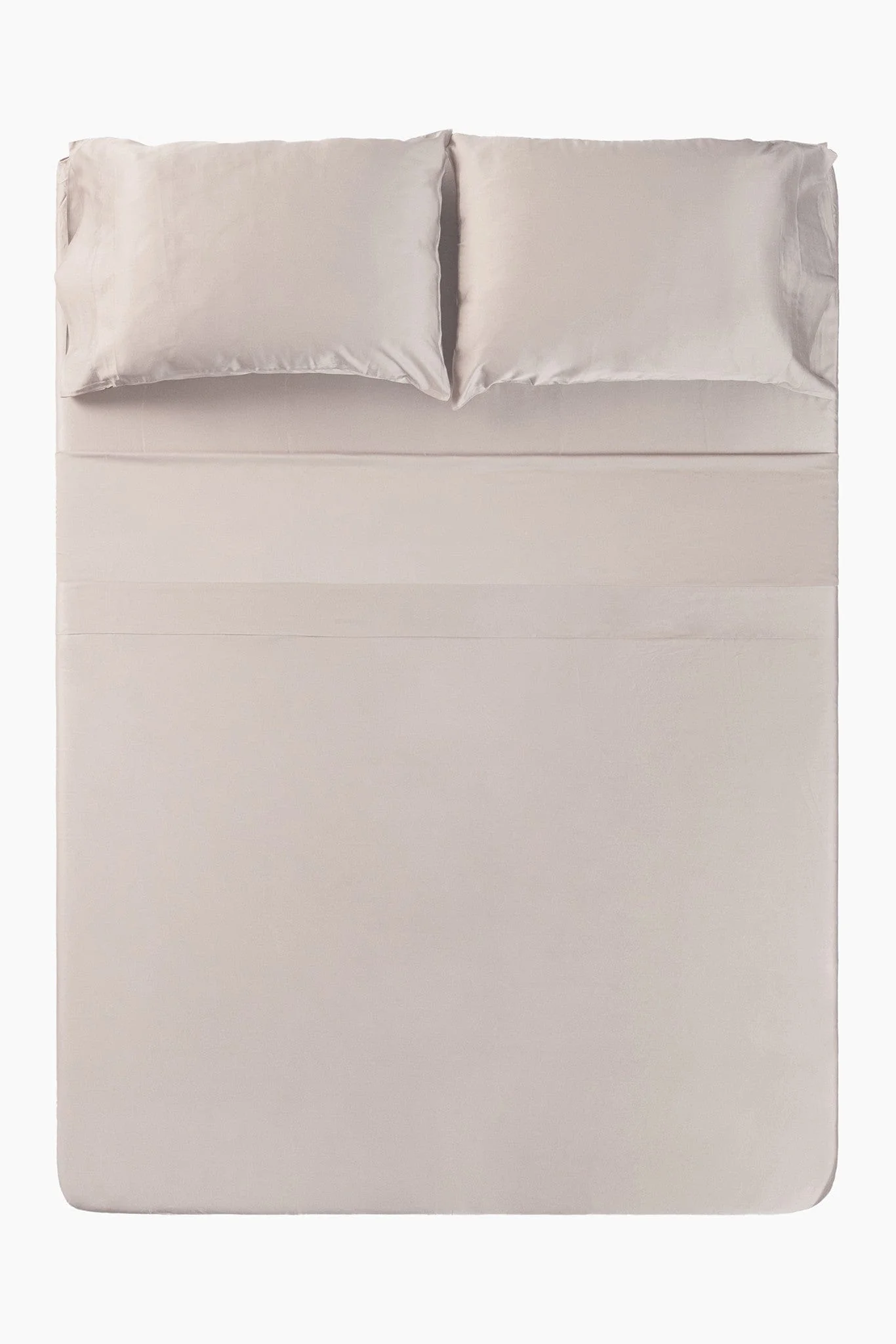 Bamboo Sateen Sheet Set in Sand Stone - Image 4