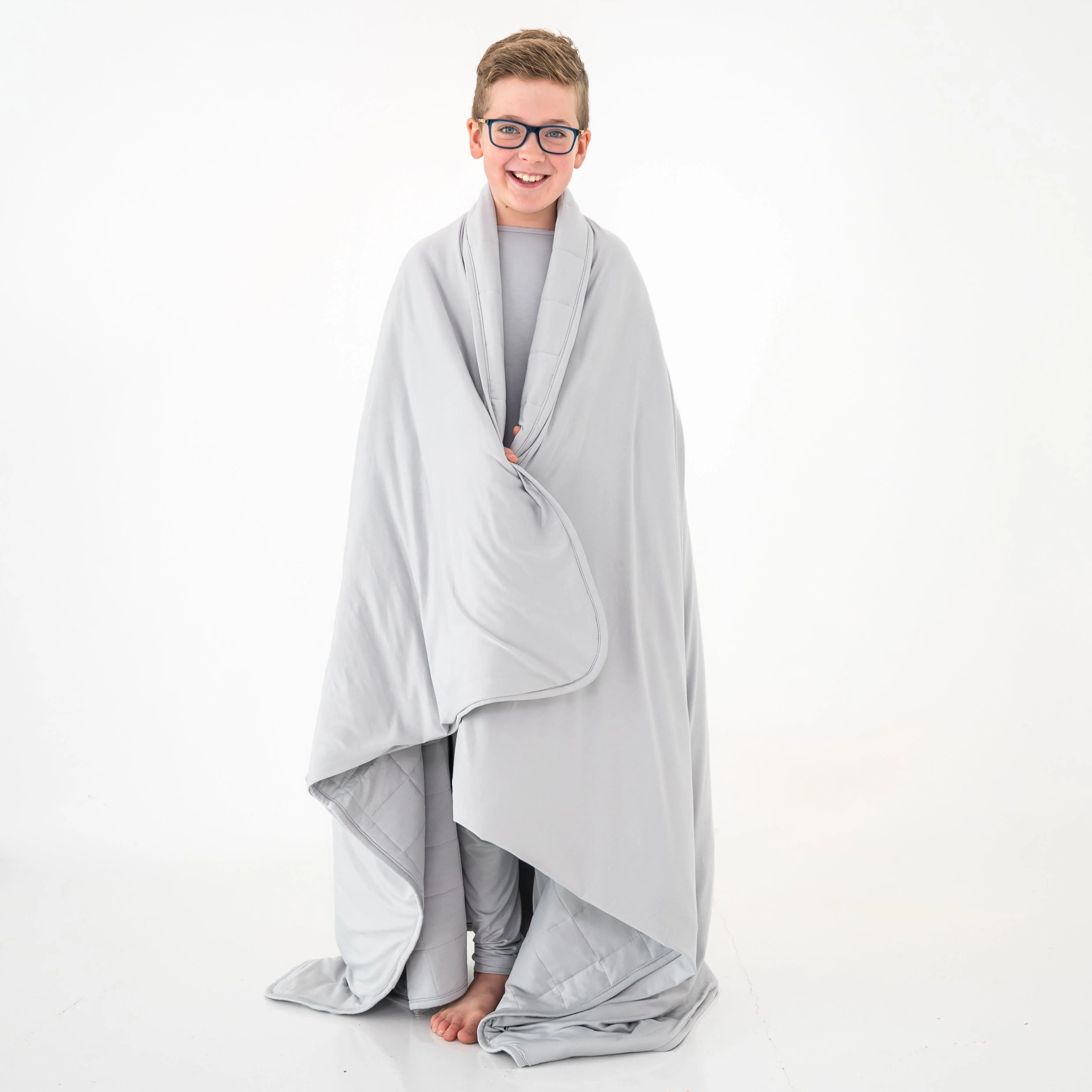 Long Sleeve Pajamas in Storm - Image 5