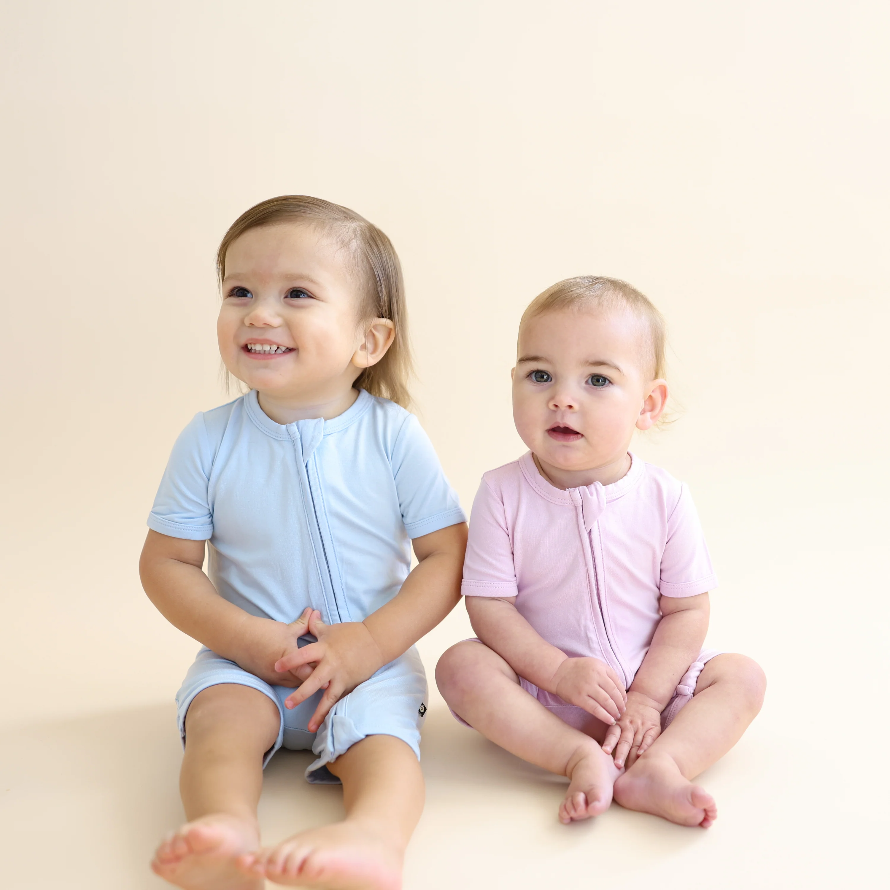 Zipper Shortall Romper in Breeze - Image 5
