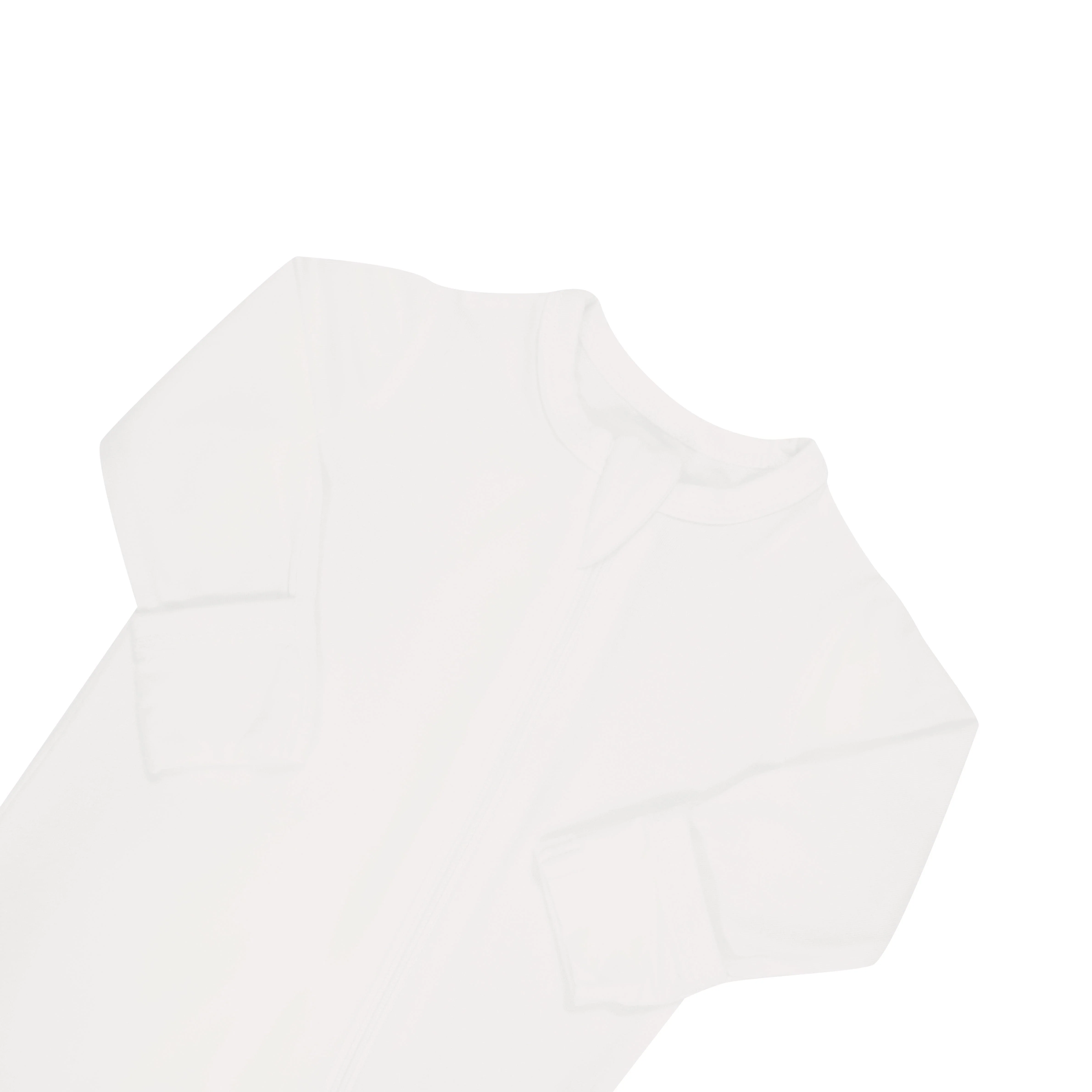 Zippered Footie in Cloud - Image 6