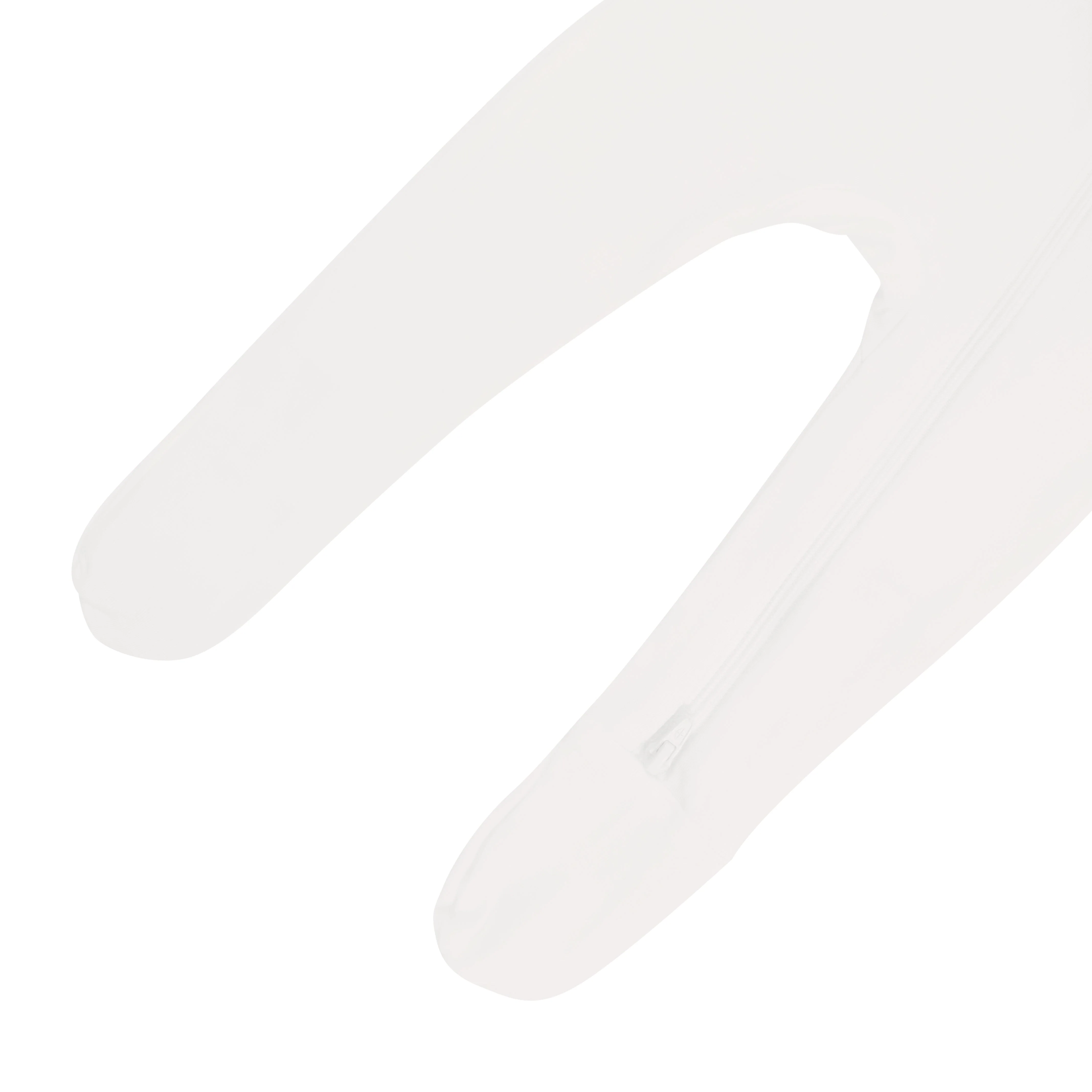 Zippered Footie in Cloud - Image 7
