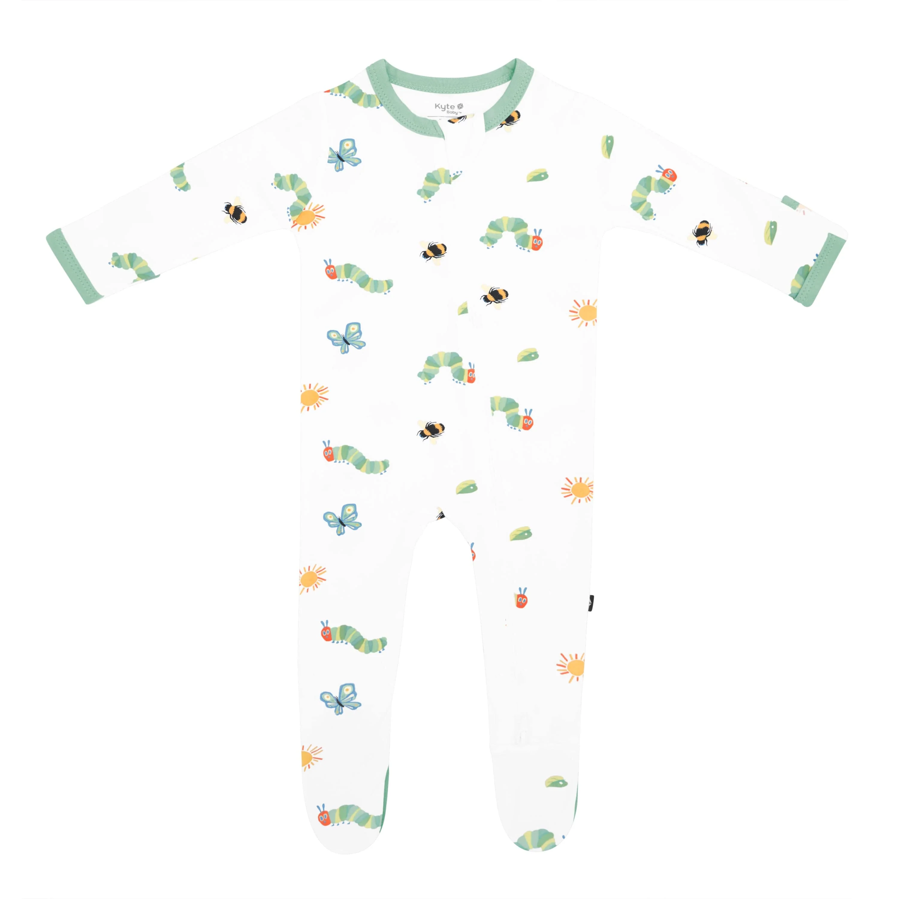 Zippered Footie in The Very Hungry Caterpillar™ and Friends - Image 2