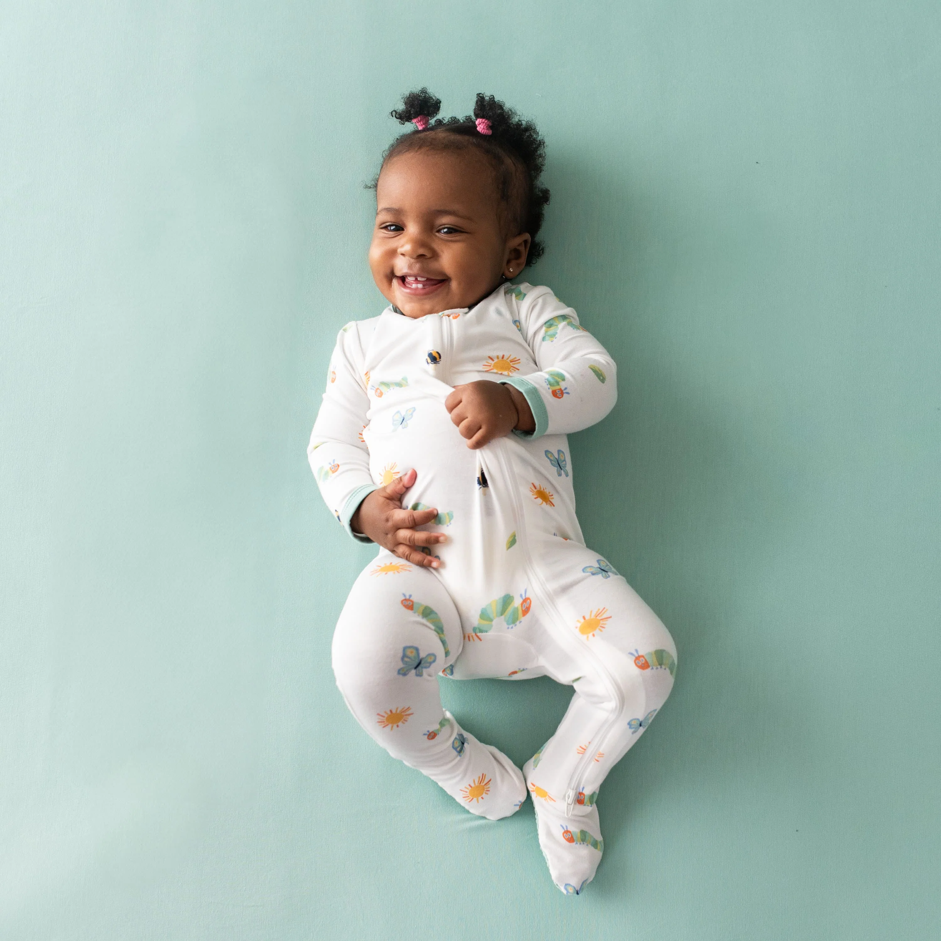 Zippered Footie in The Very Hungry Caterpillar™ and Friends - Image 3