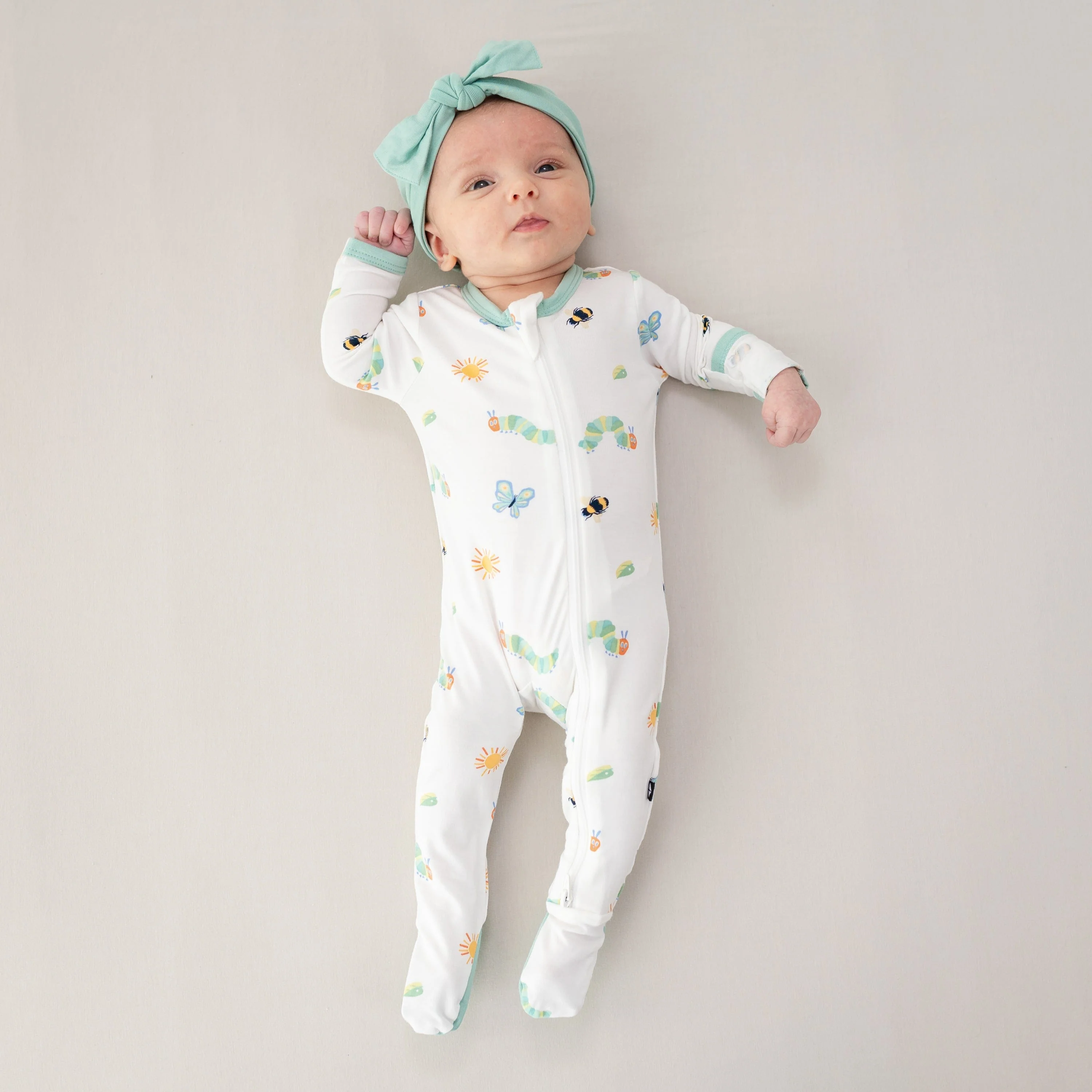 Zippered Footie in The Very Hungry Caterpillar™ and Friends - Image 4