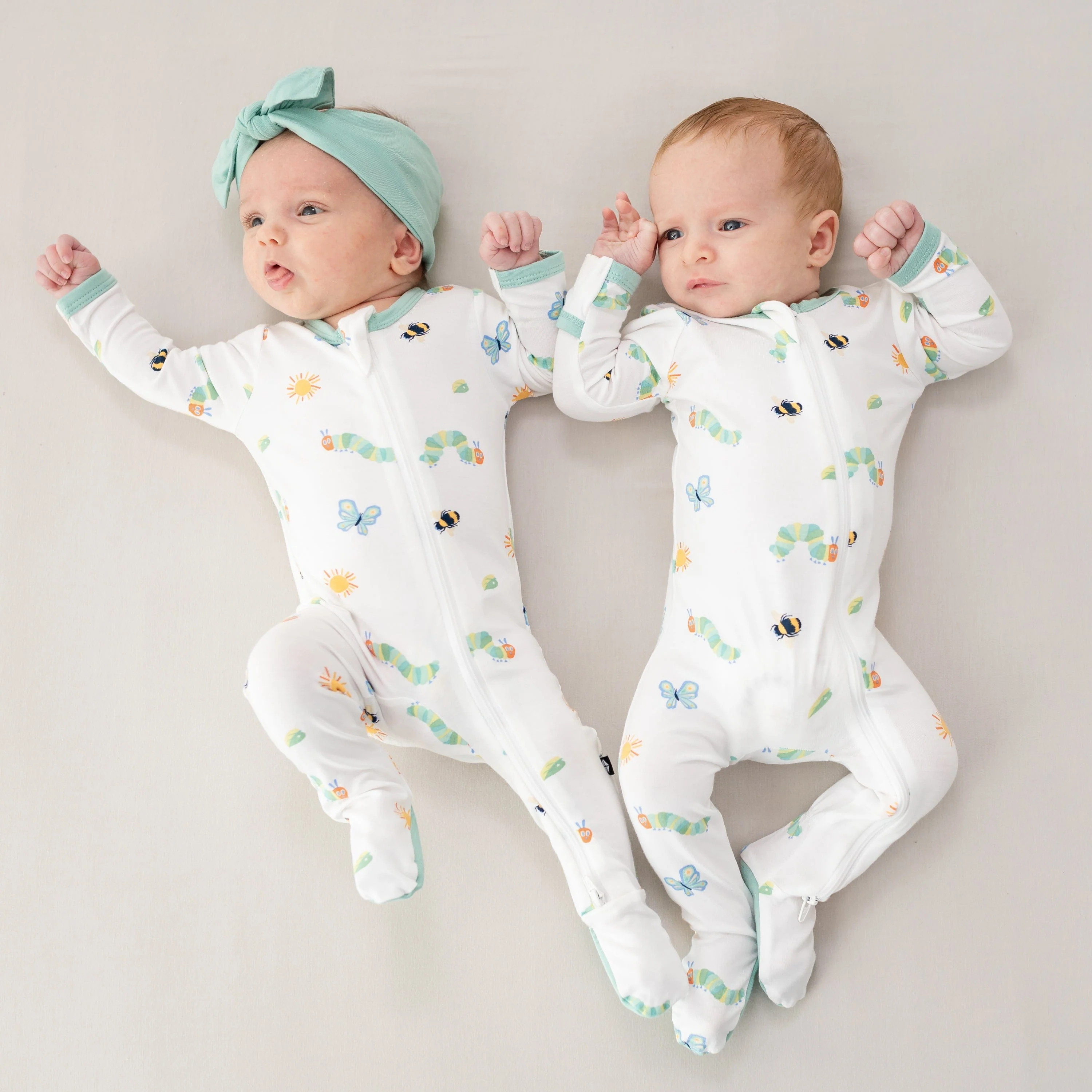 Zippered Footie in The Very Hungry Caterpillar™ and Friends - Image 5