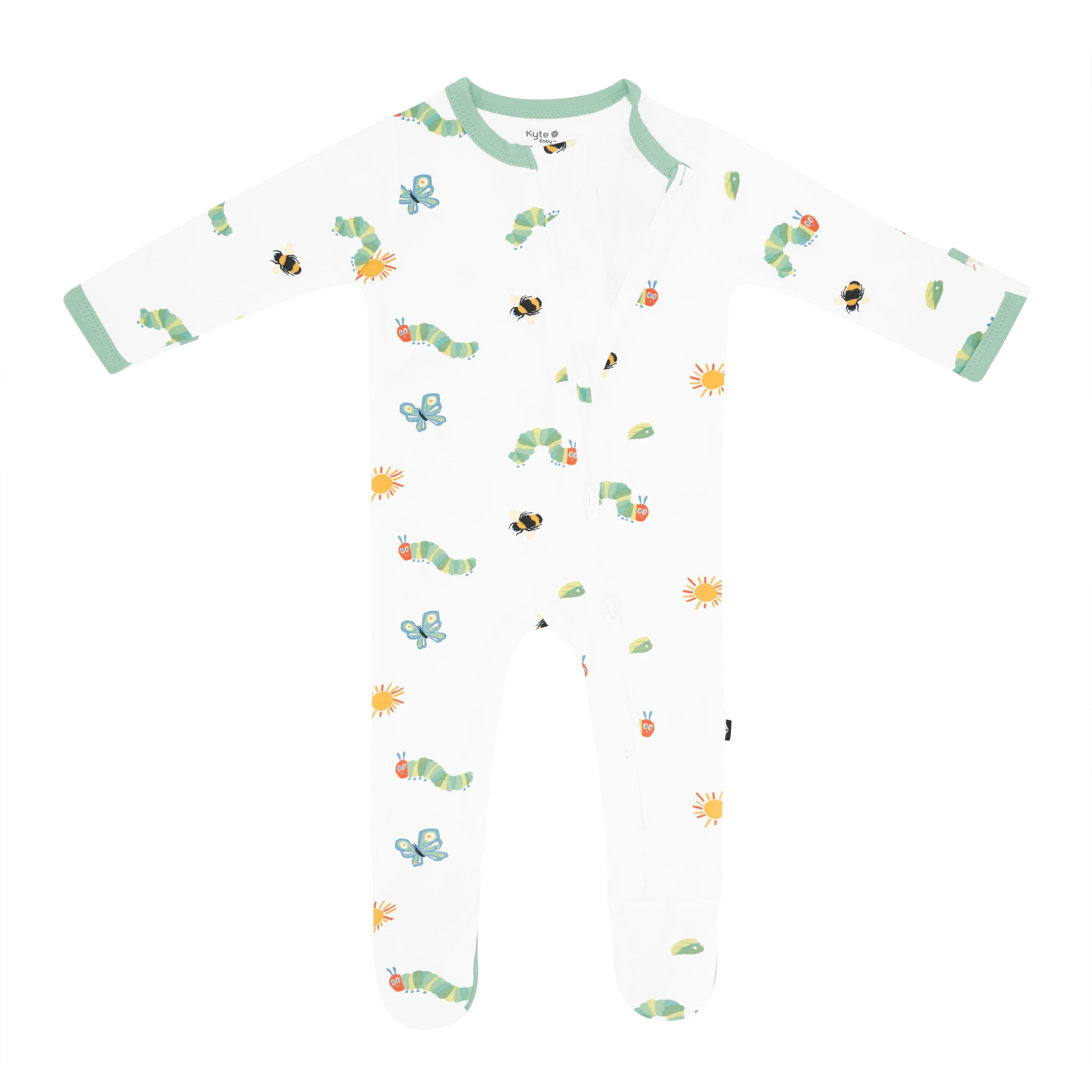 Zippered Footie in The Very Hungry Caterpillar™ and Friends - Image 6