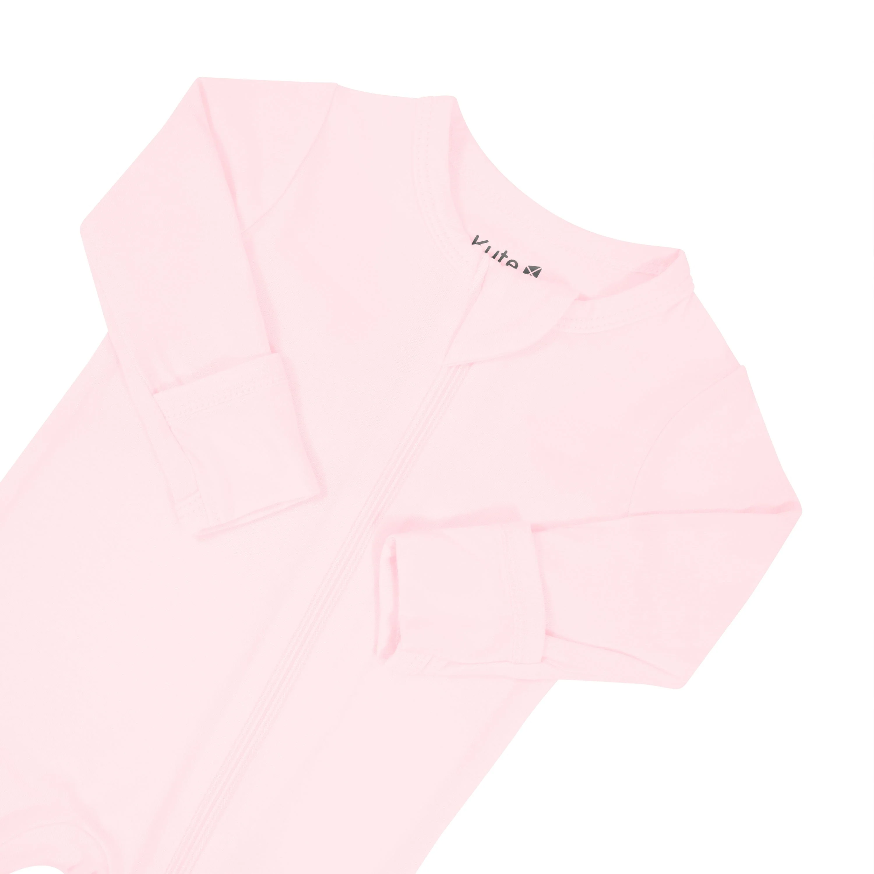 Zippered Footie in Sakura - Image 7