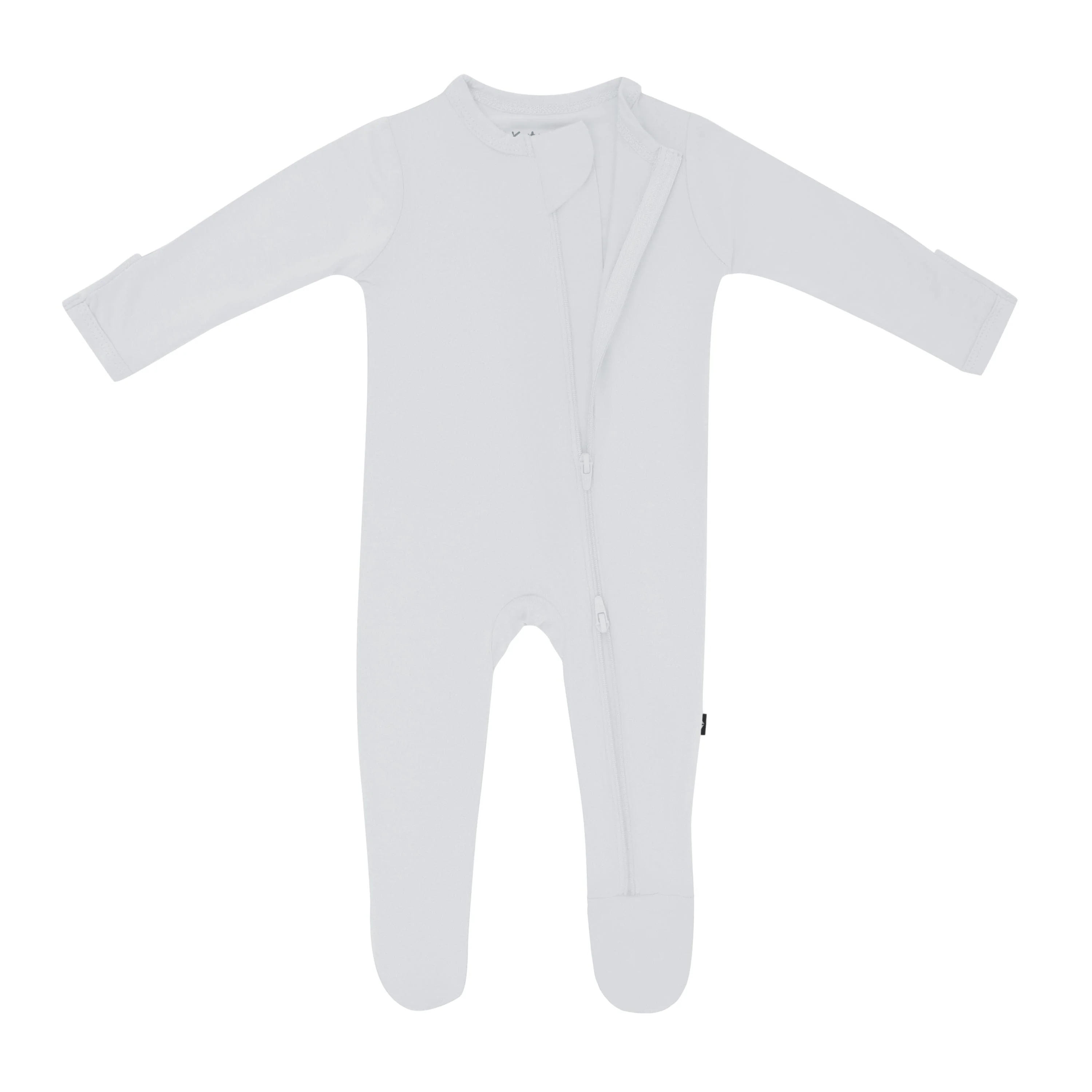 Zippered Footie in Storm - Image 6