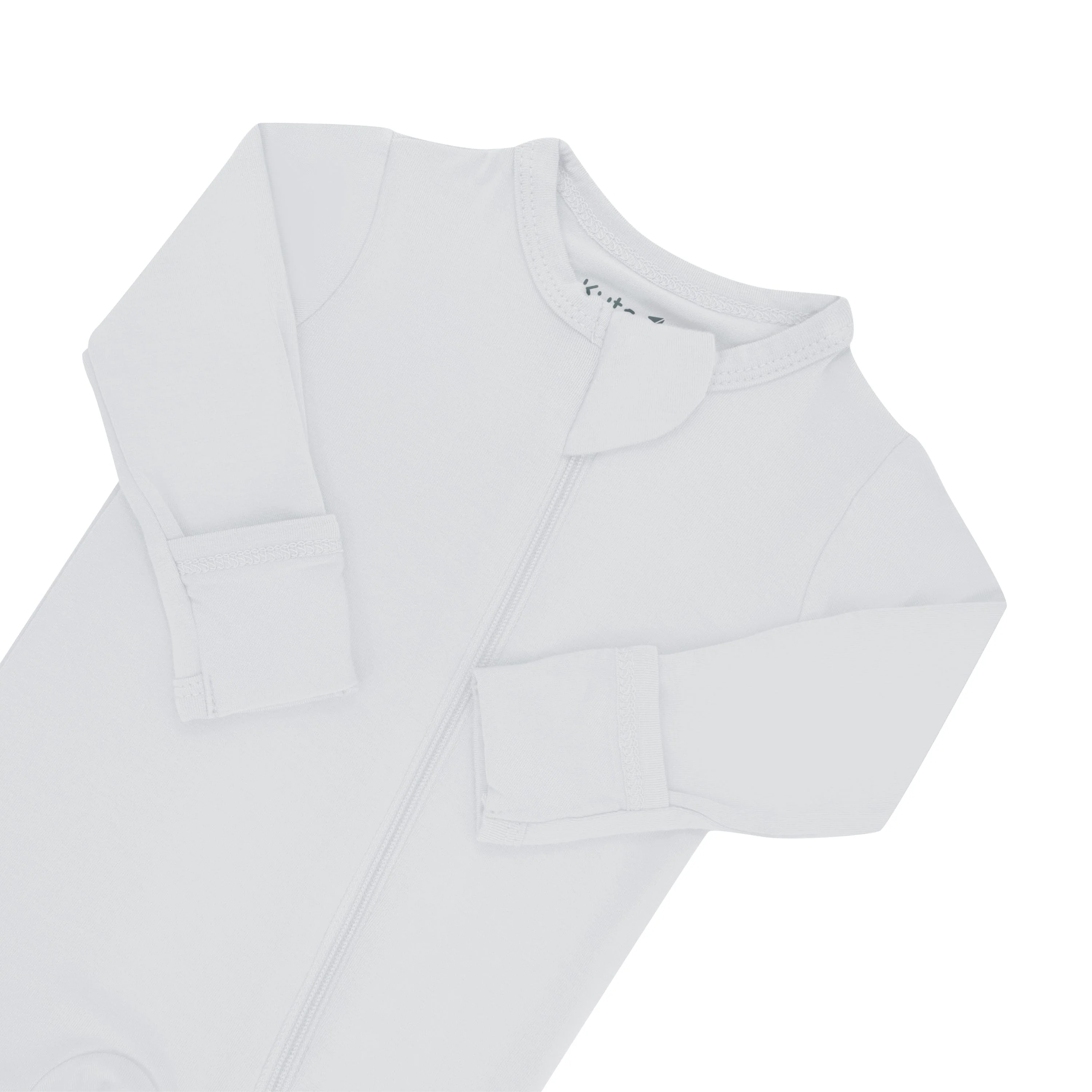 Zippered Footie in Storm - Image 7