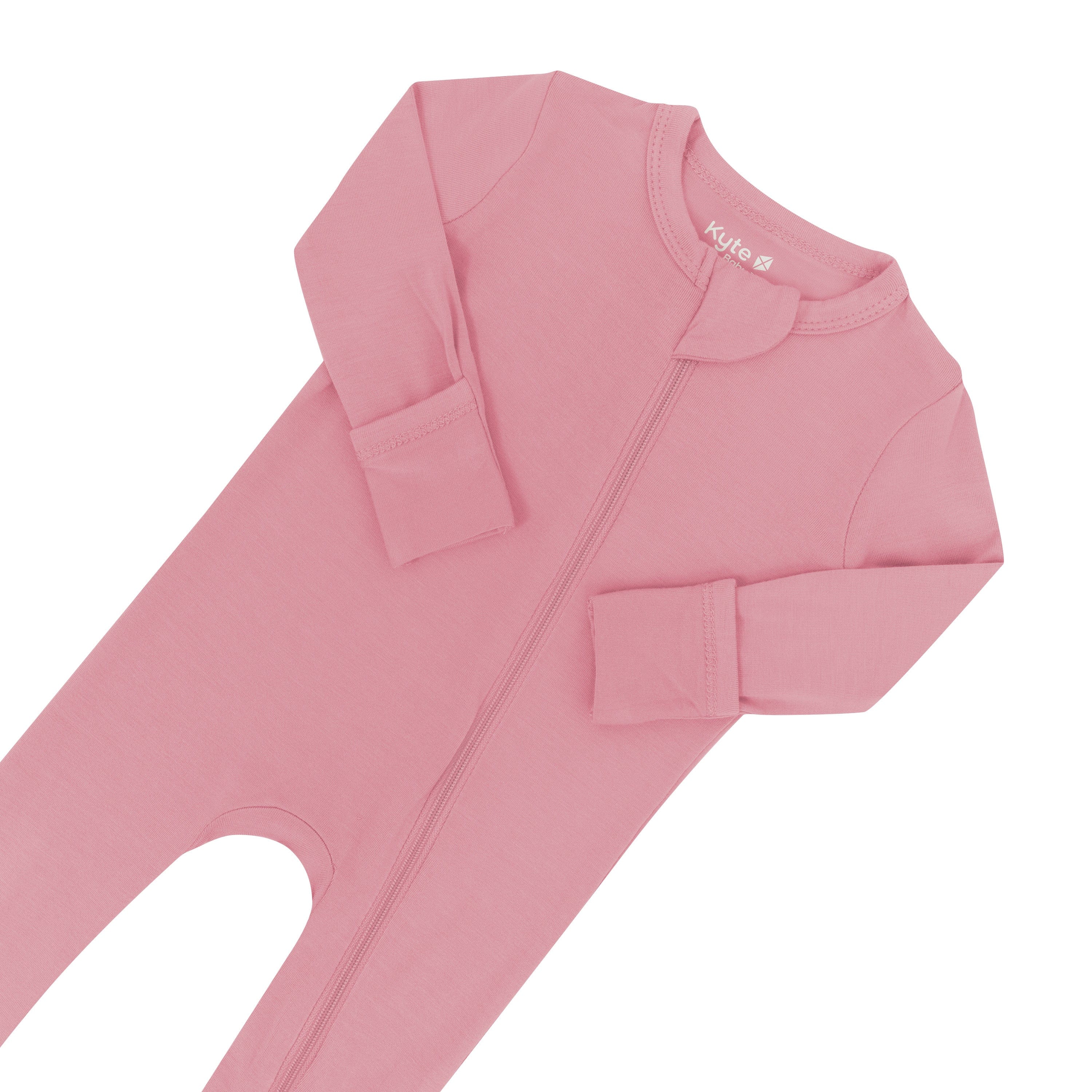 Zippered Romper in Apple Blossom - Image 5