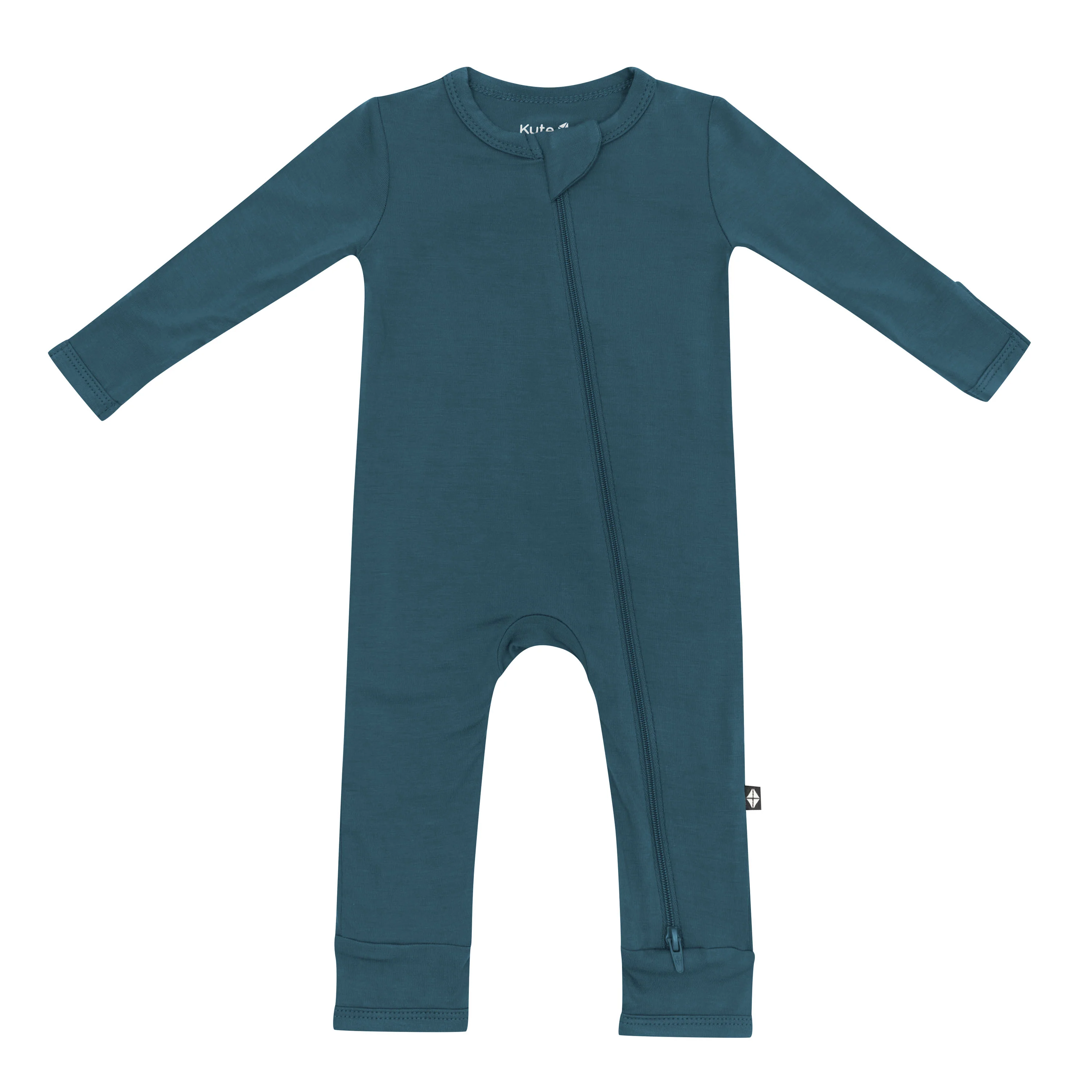 Zippered Romper in Atlantic - Image 2