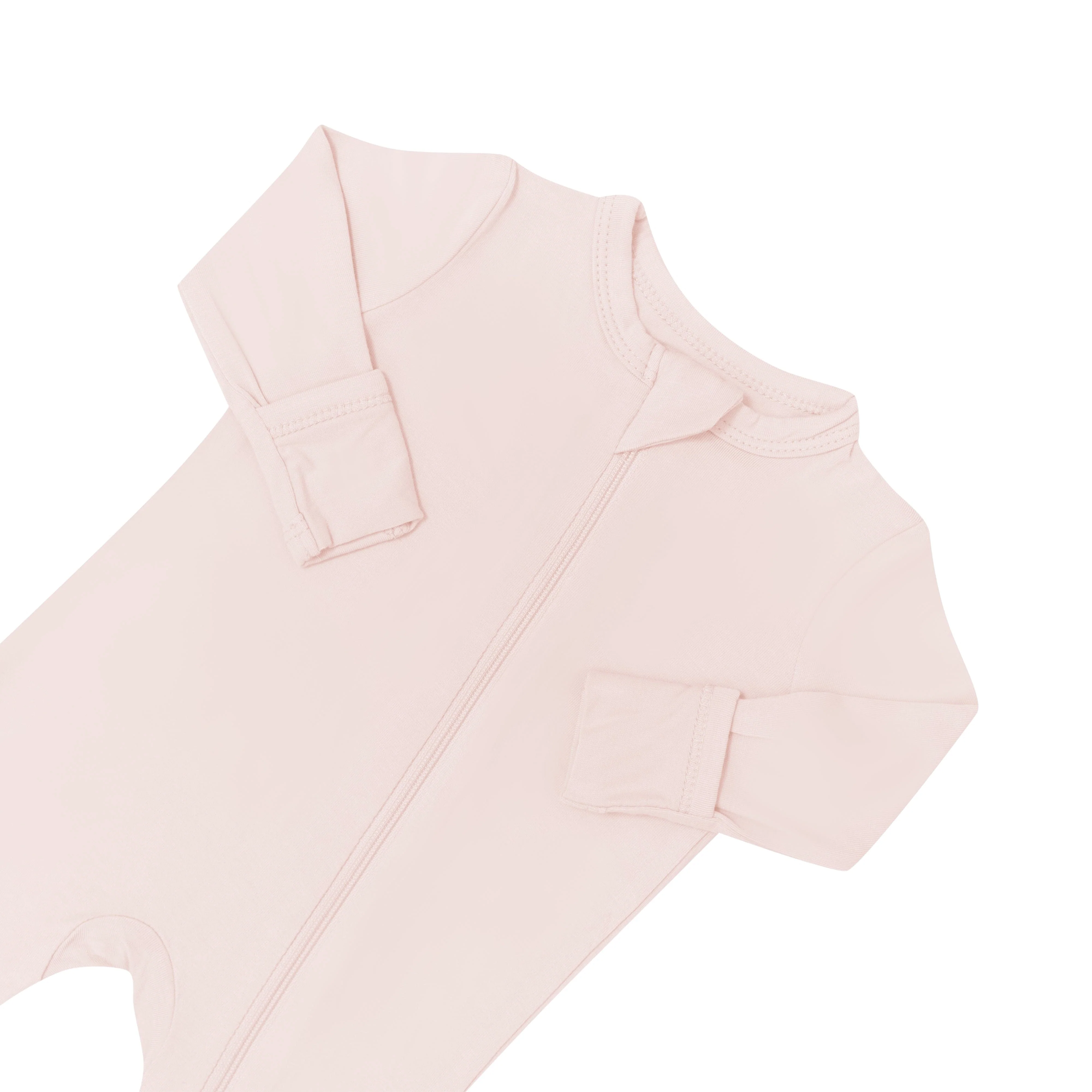 Zippered Romper in Blush - Image 6