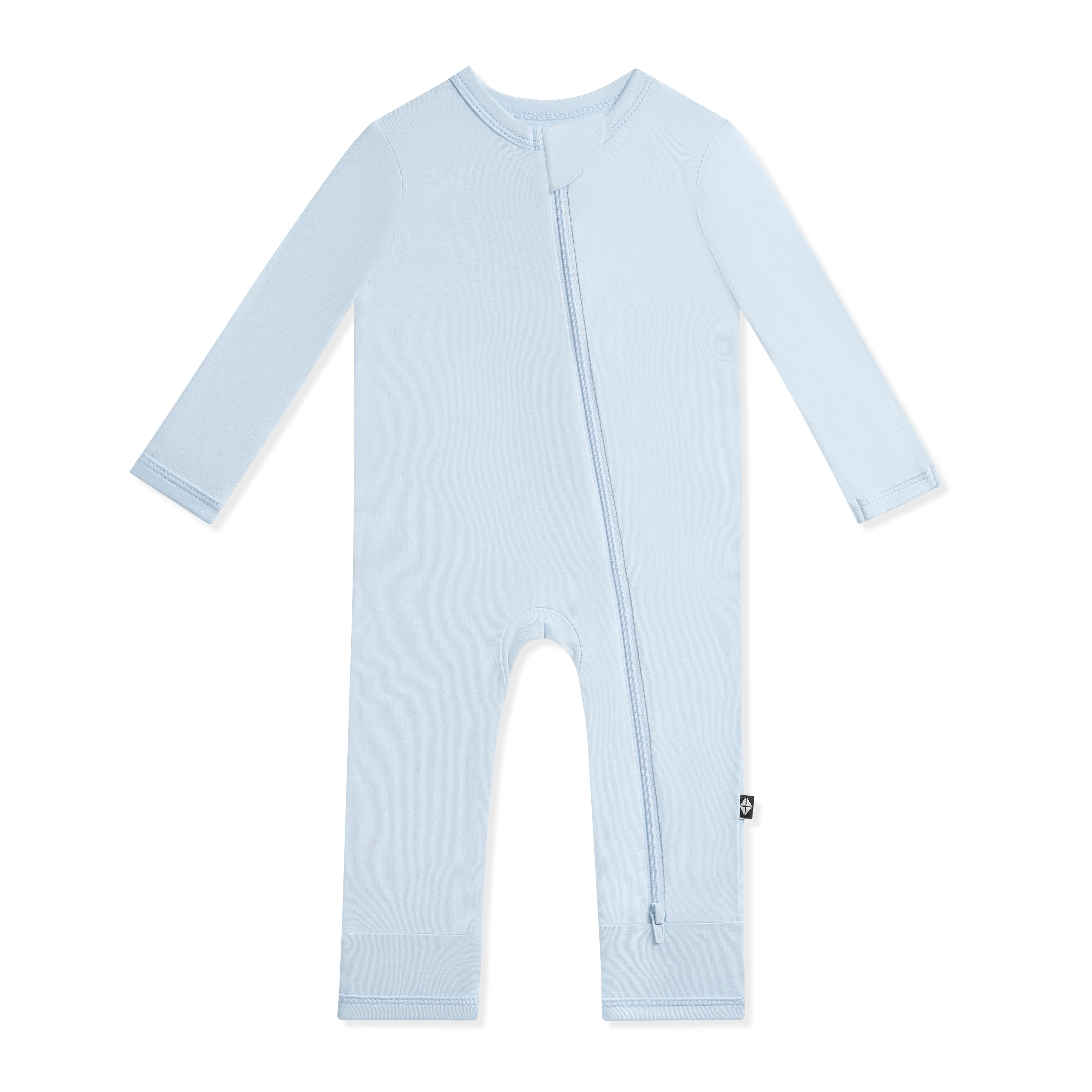 Zippered Romper in Breeze - Image 2