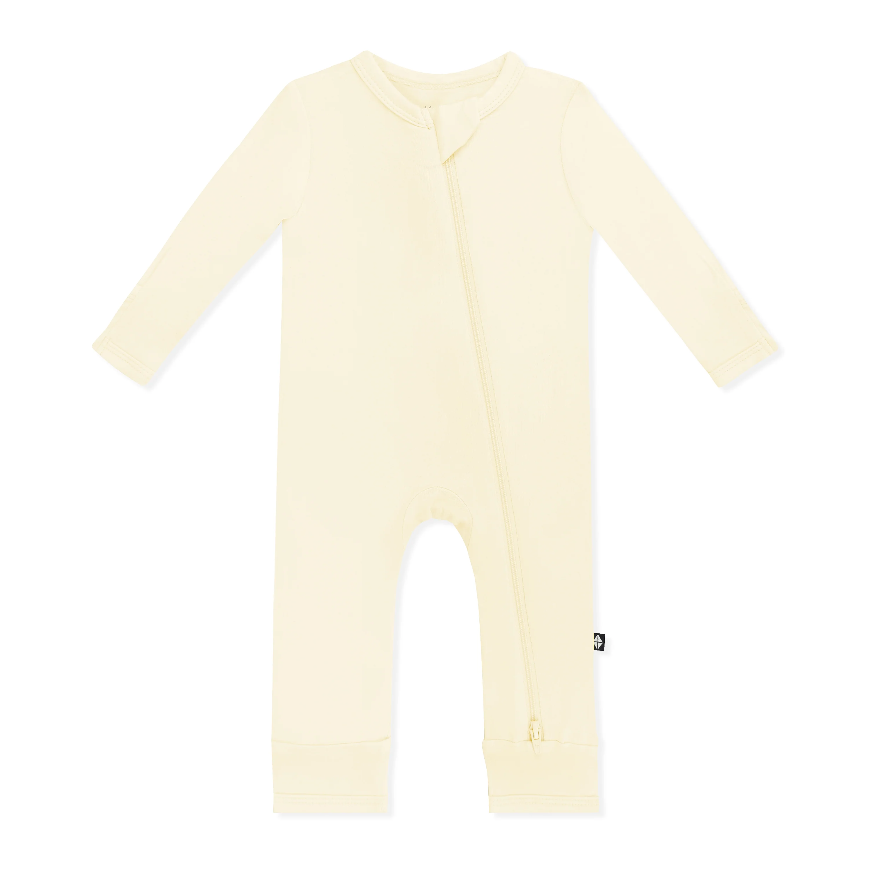Zippered Romper in Chamomile - Image 2