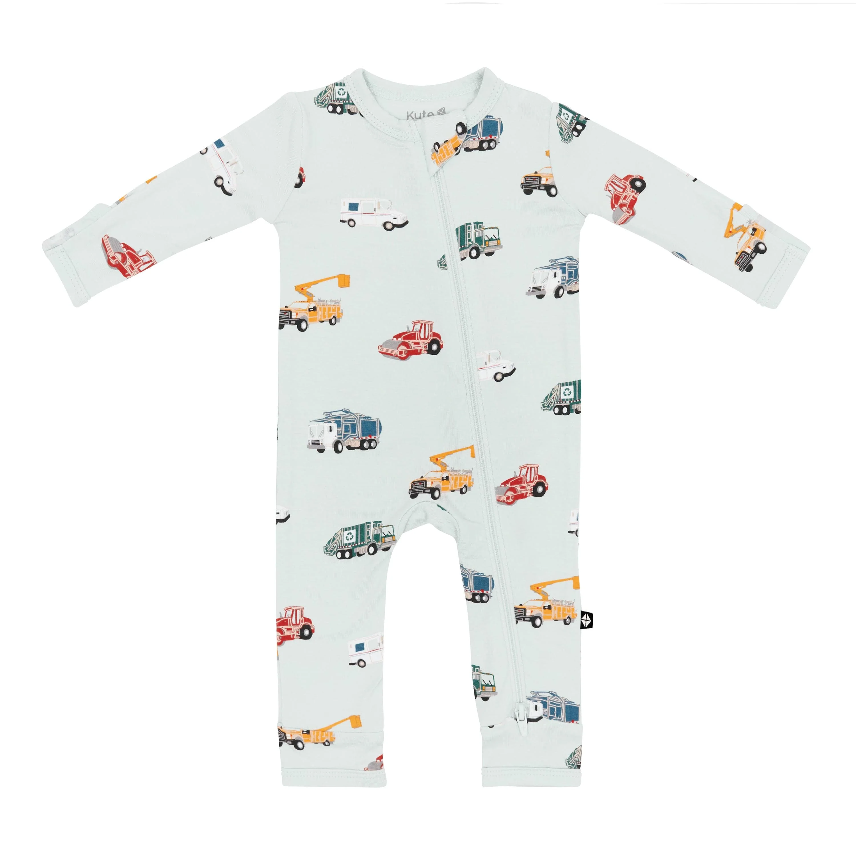 Zippered Romper in City Vehicles - Image 2