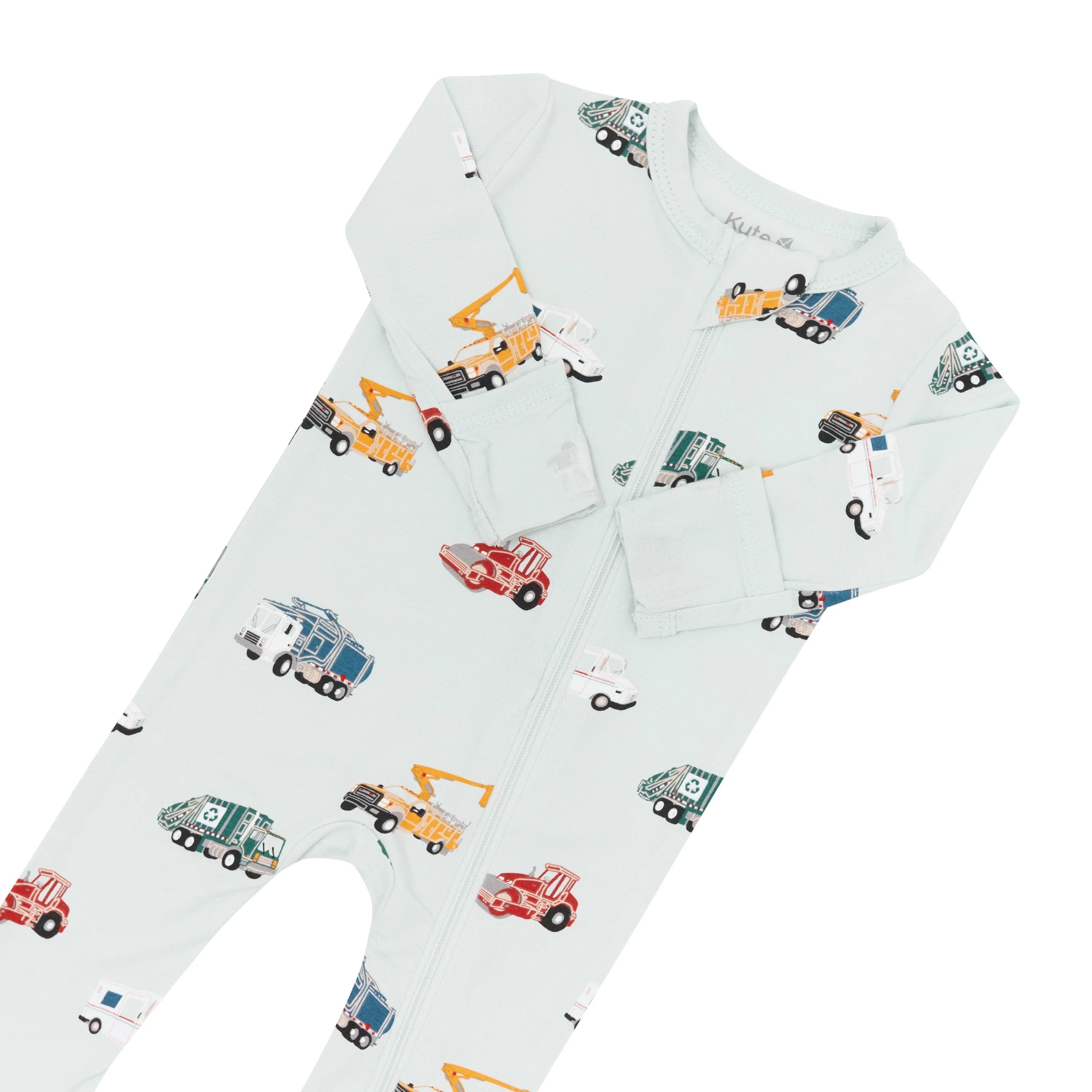Zippered Romper in City Vehicles - Image 6
