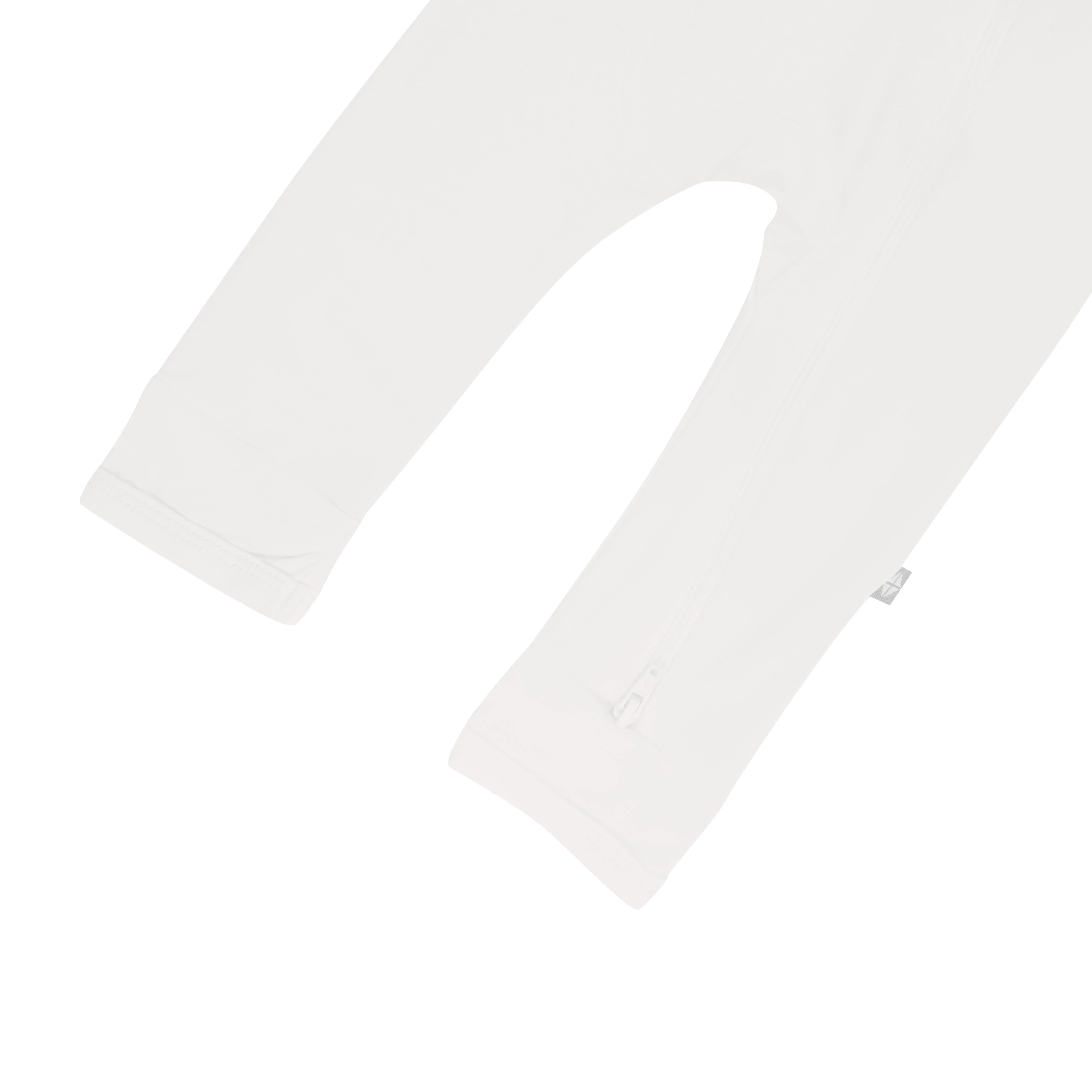 Zippered Romper in Cloud - Image 8