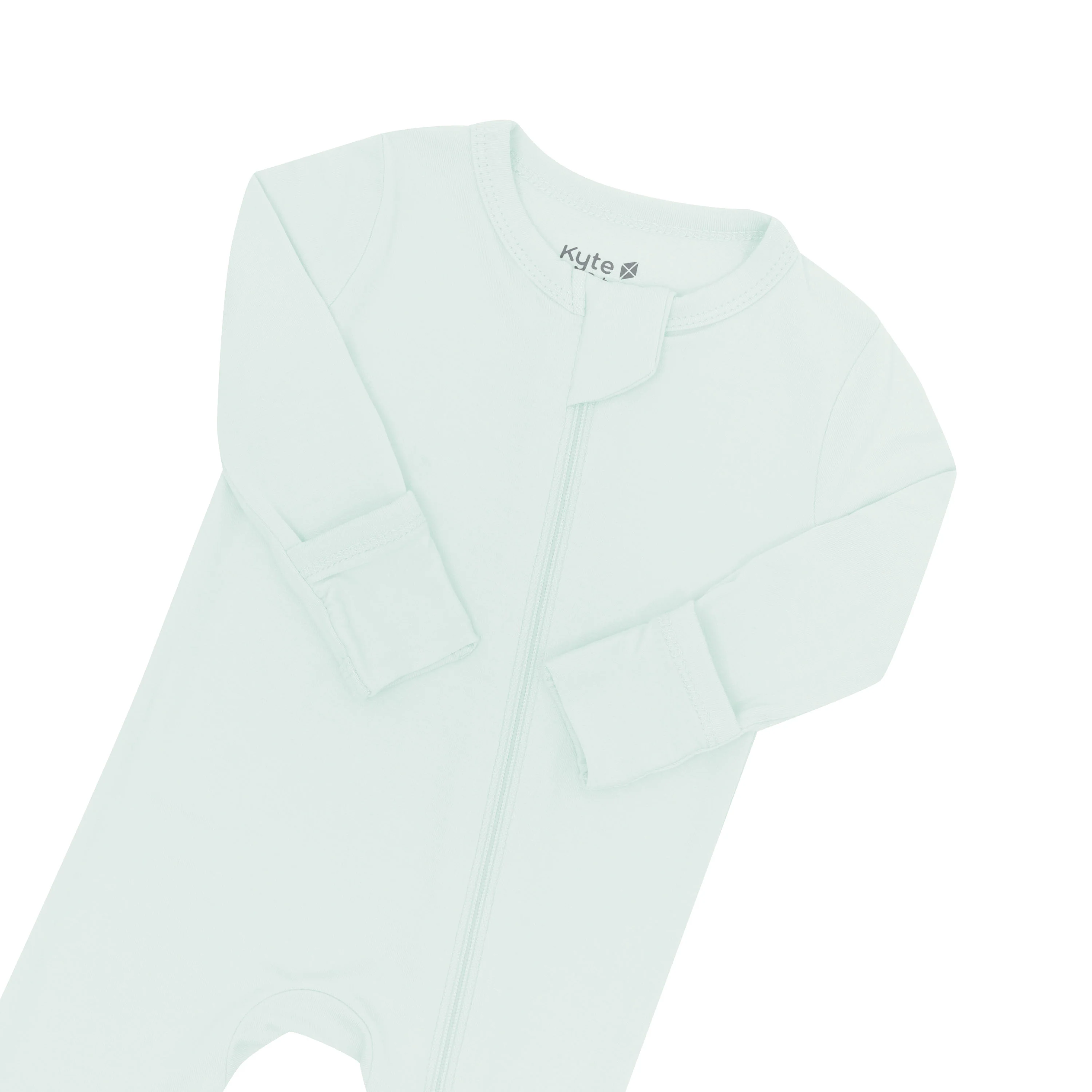 Zippered Romper in Dew - Image 5