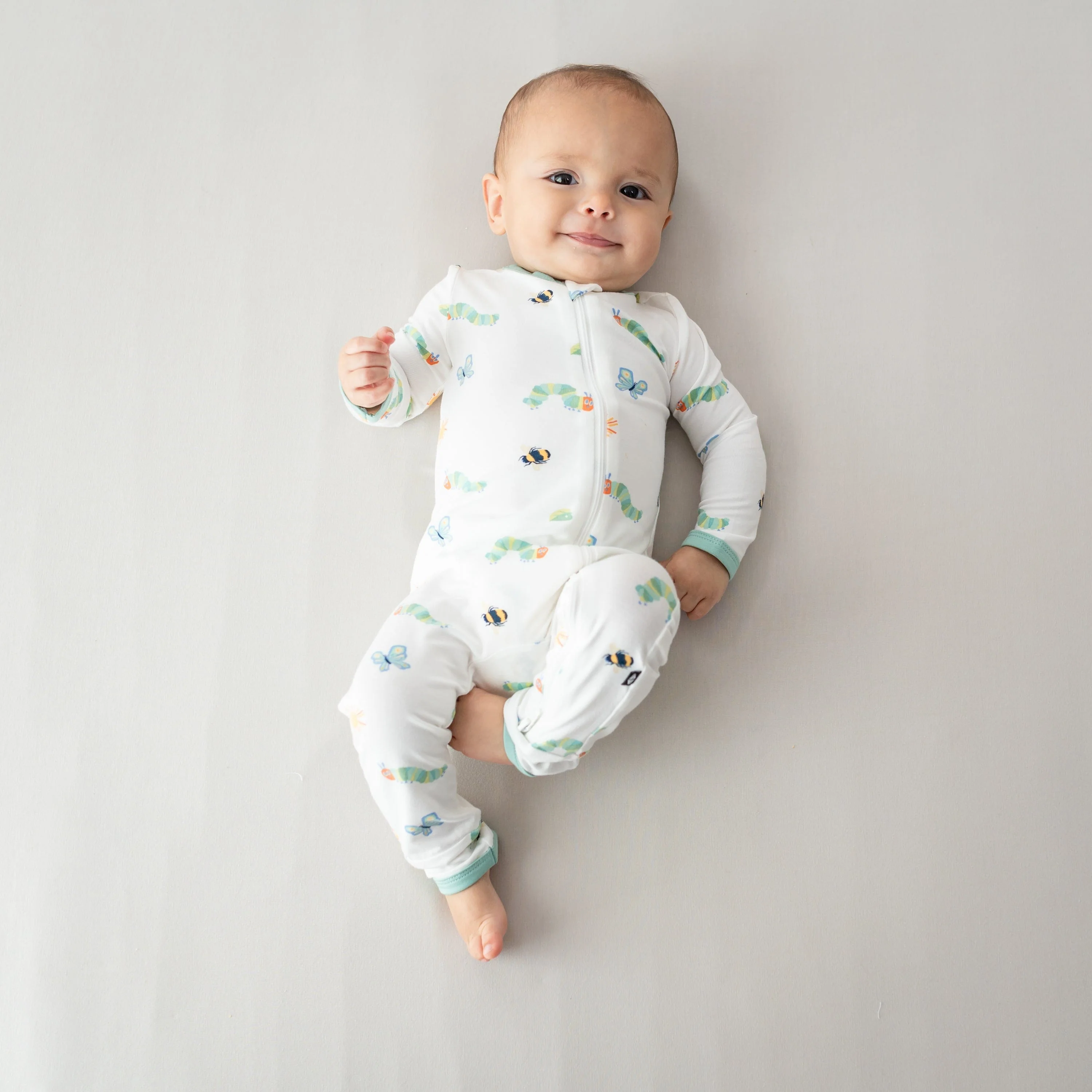 Zippered Romper in The Very Hungry Caterpillar™ and Friends - Image 3