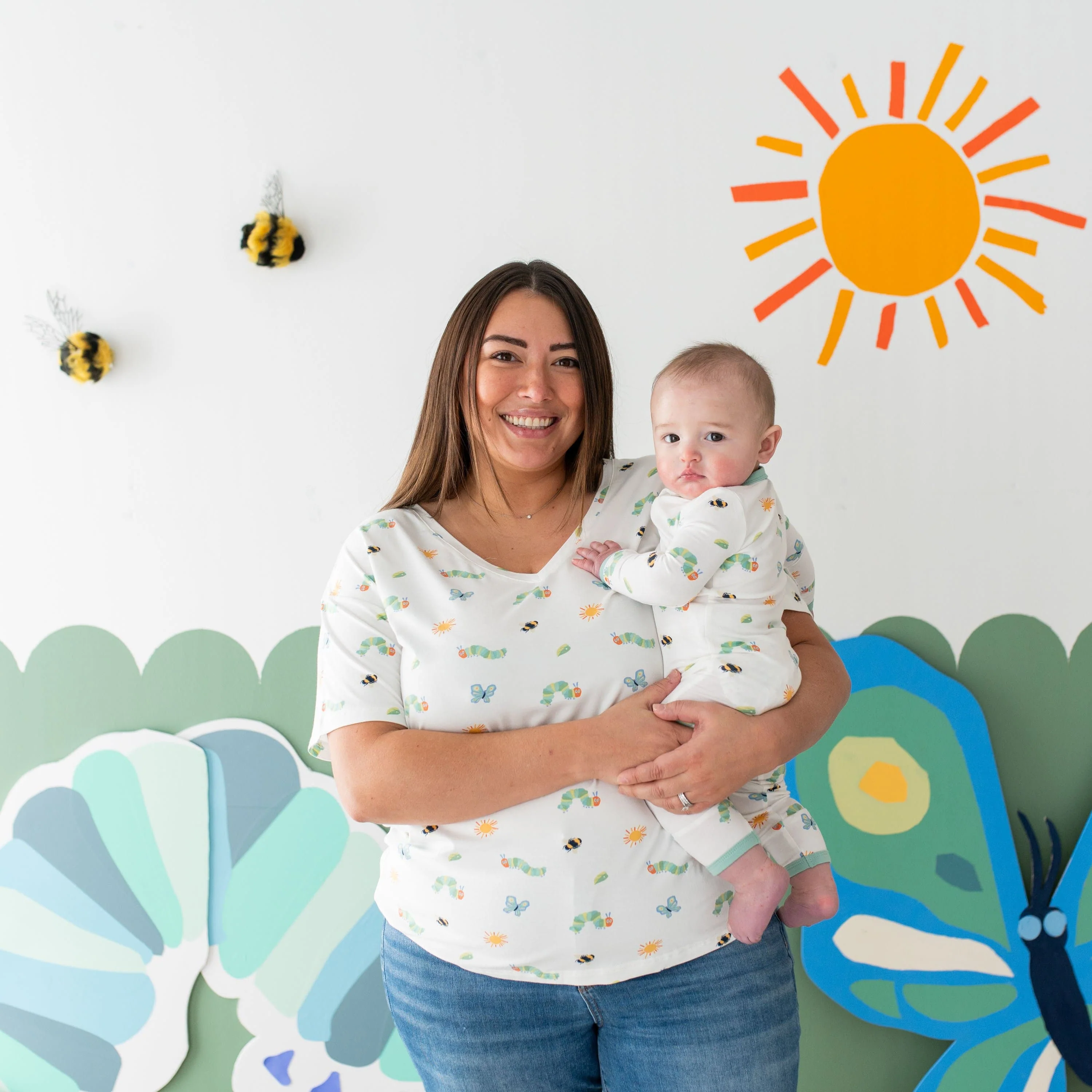 Zippered Romper in The Very Hungry Caterpillar™ and Friends - Image 5