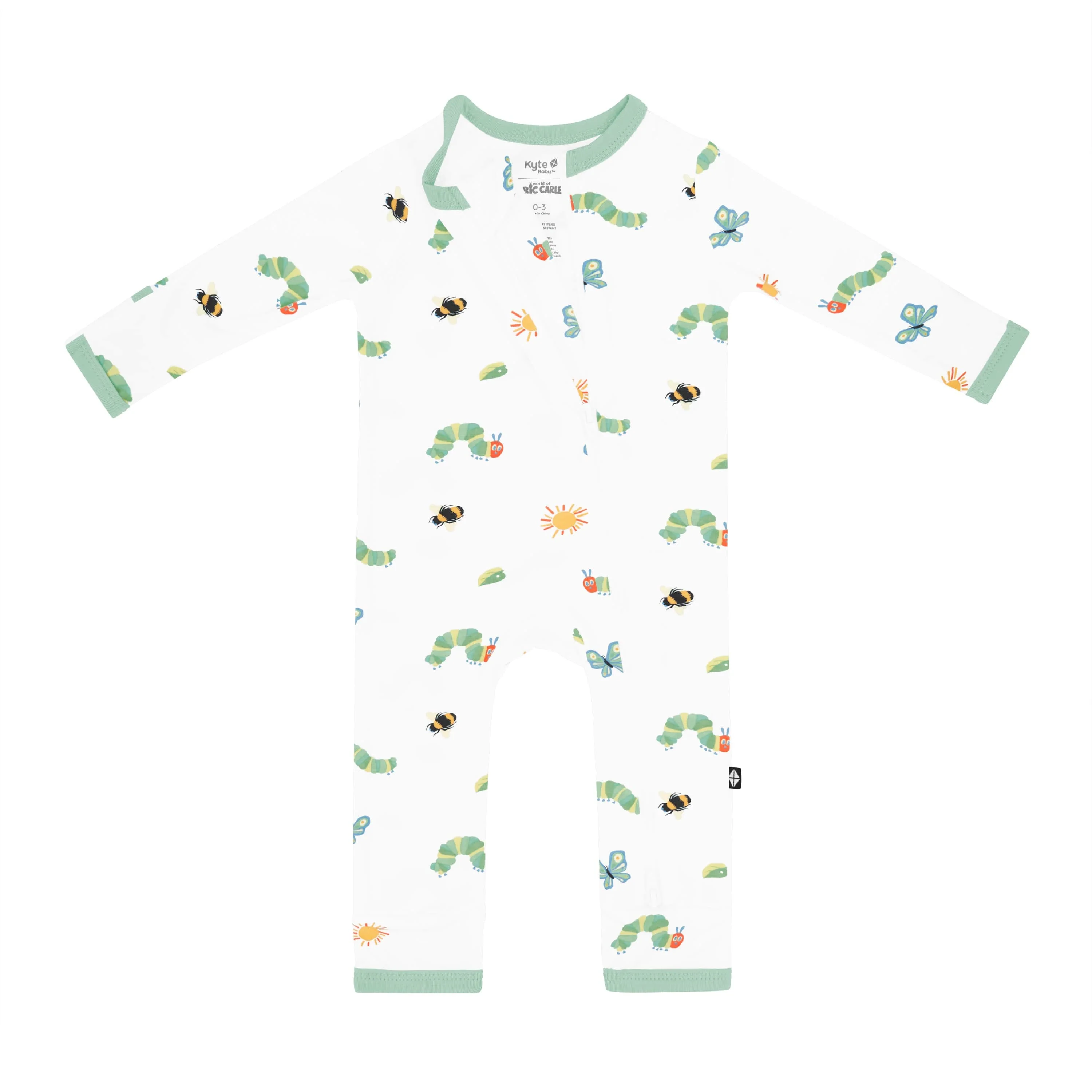 Zippered Romper in The Very Hungry Caterpillar™ and Friends - Image 6