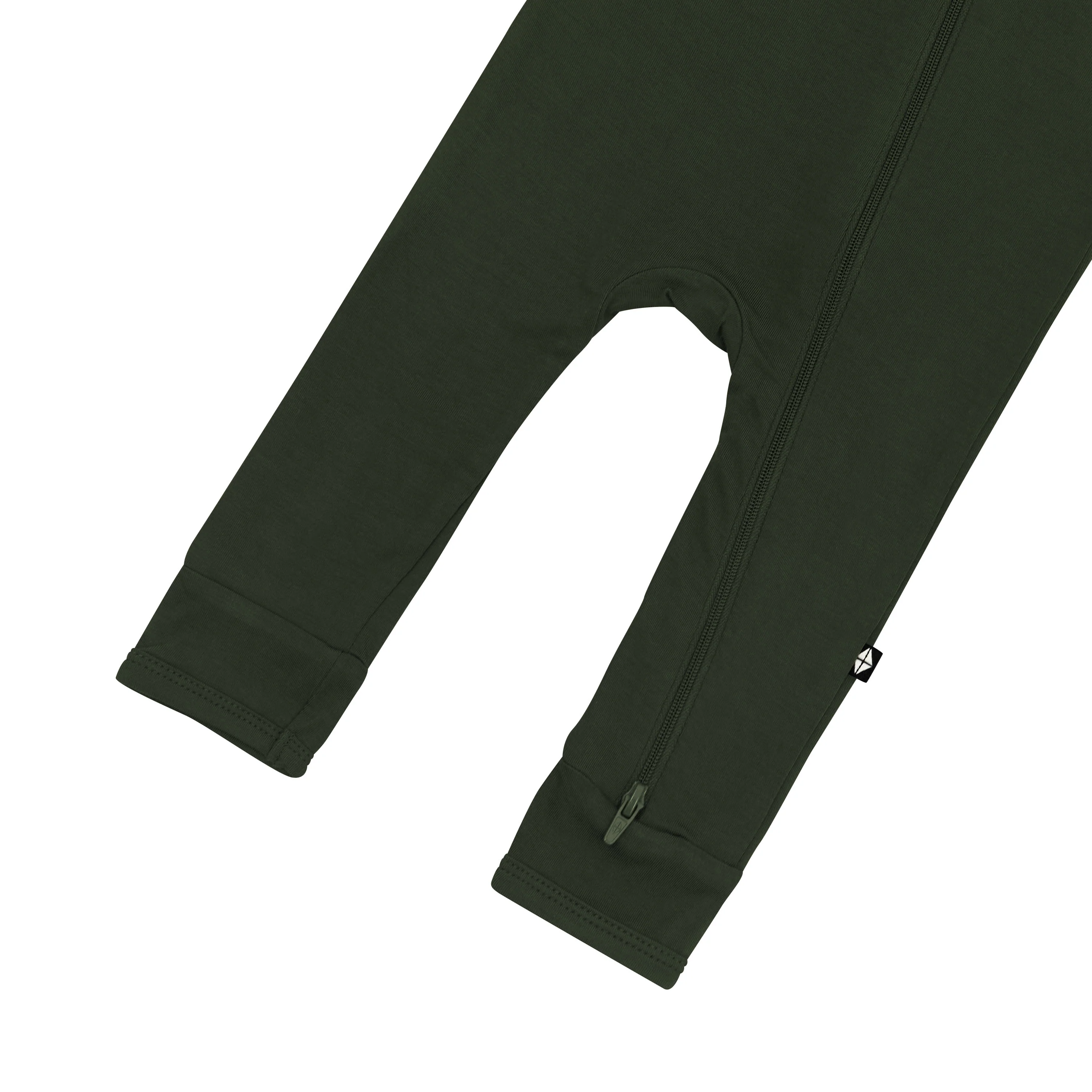 Zippered Romper in Fir - Image 5