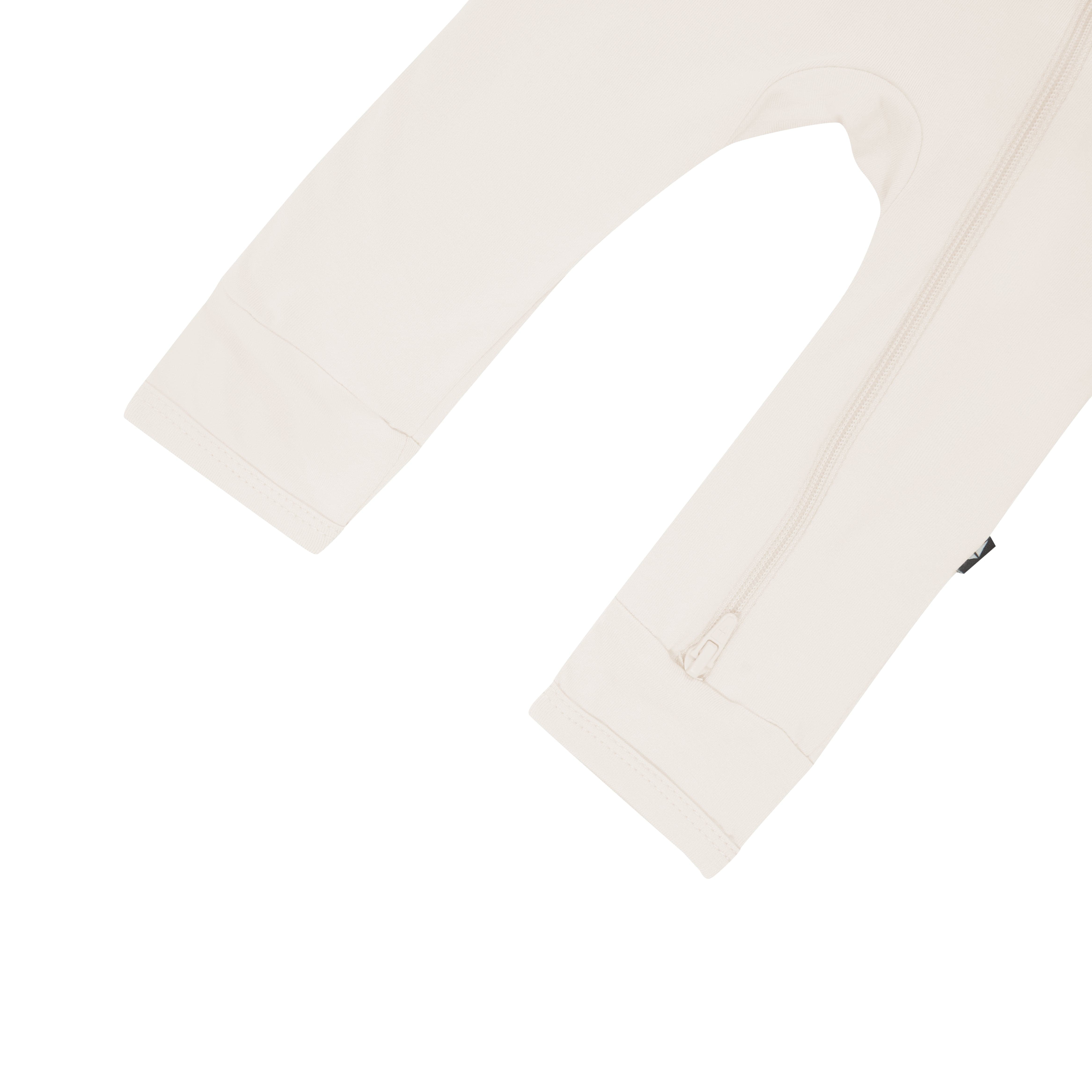 Zippered Romper in Oat - Image 7