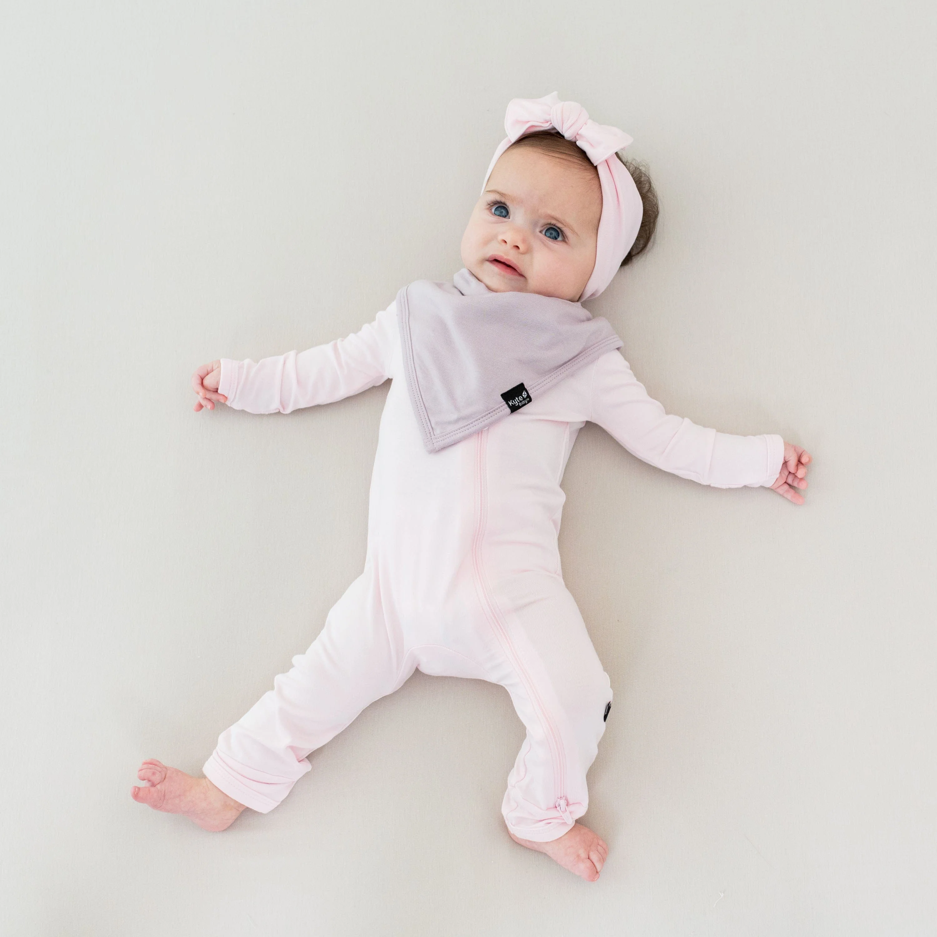 Zippered Romper in Sakura - Image 3