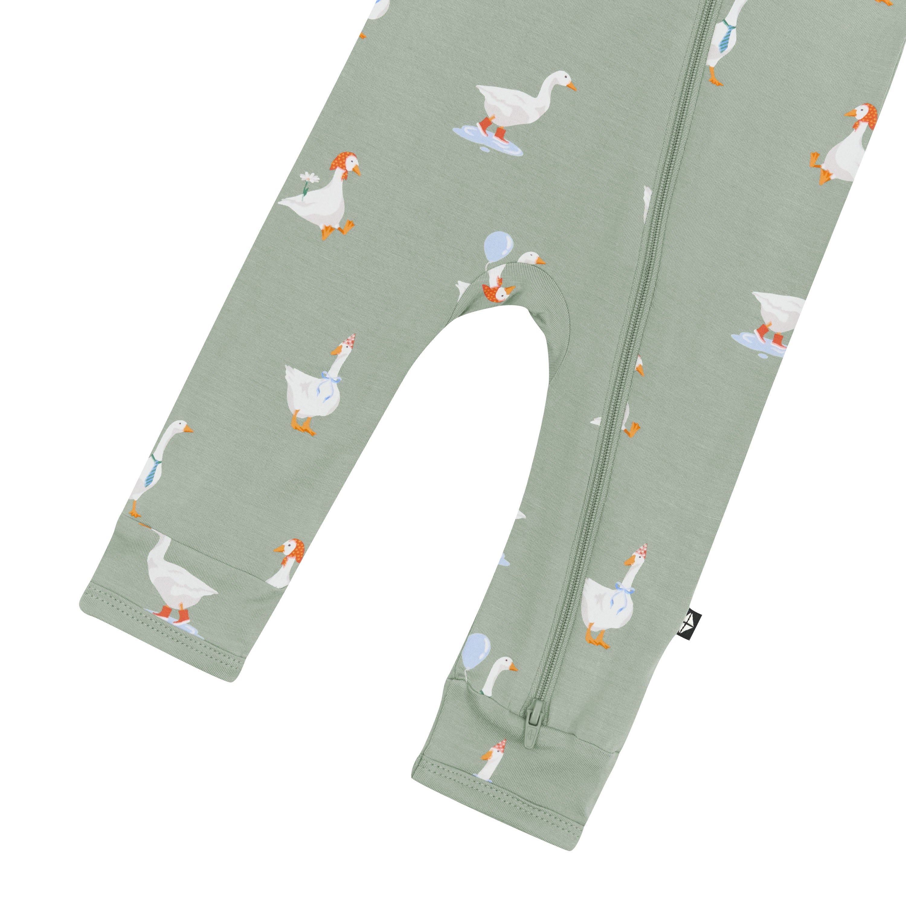 Zippered Romper in Silly Goose - Image 5
