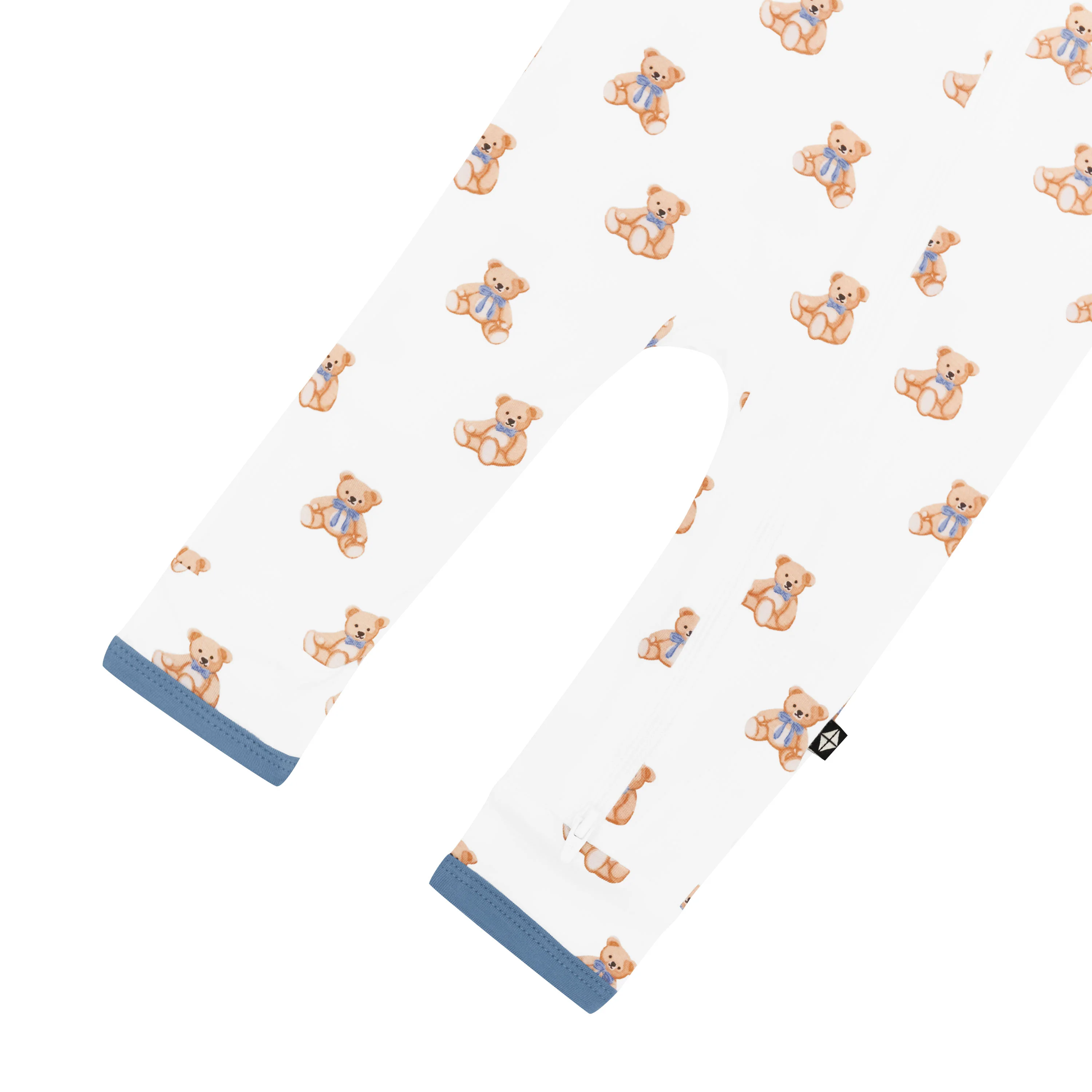 Zippered Romper in Teddy Bear - Image 5