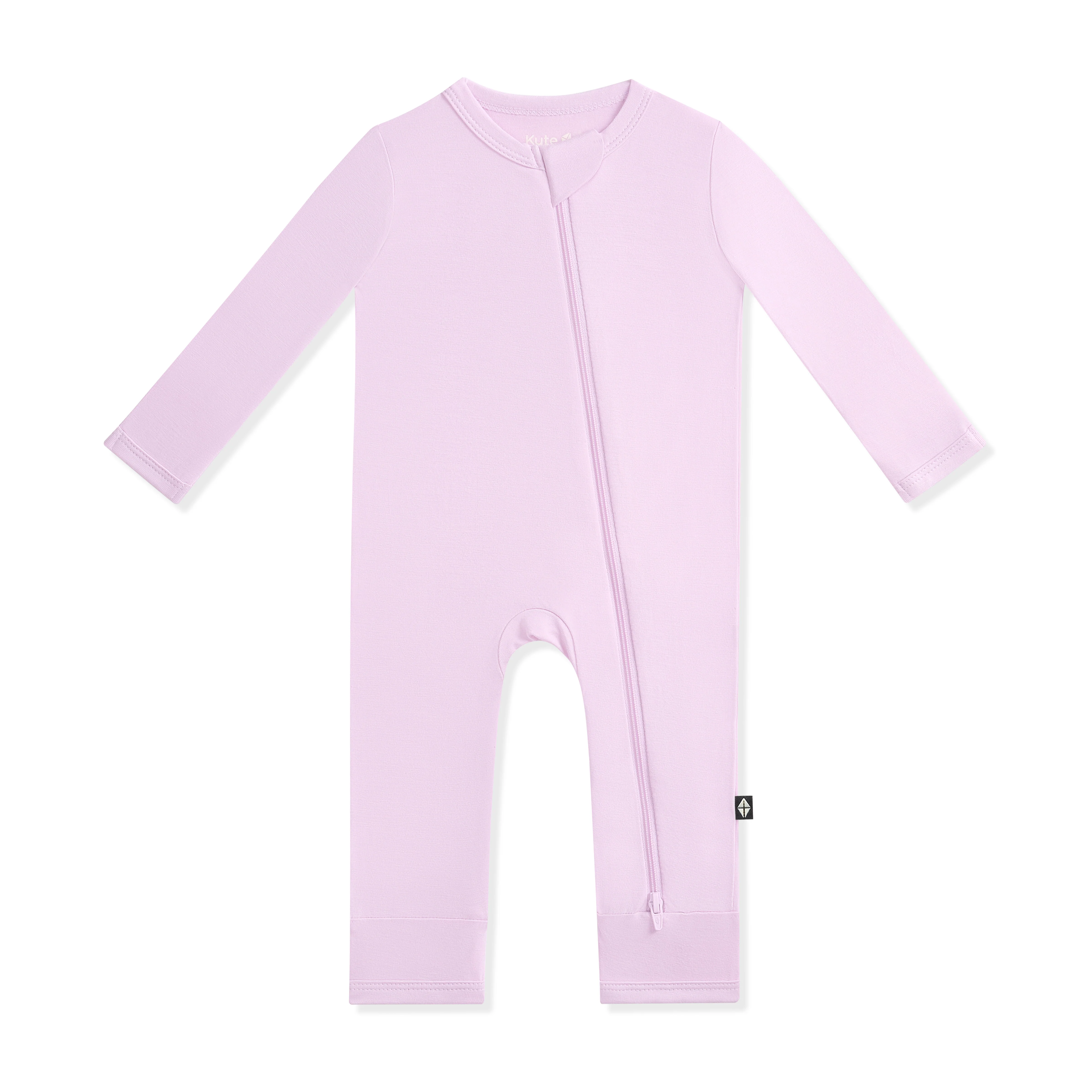 Zippered Romper in Thistle - Image 2