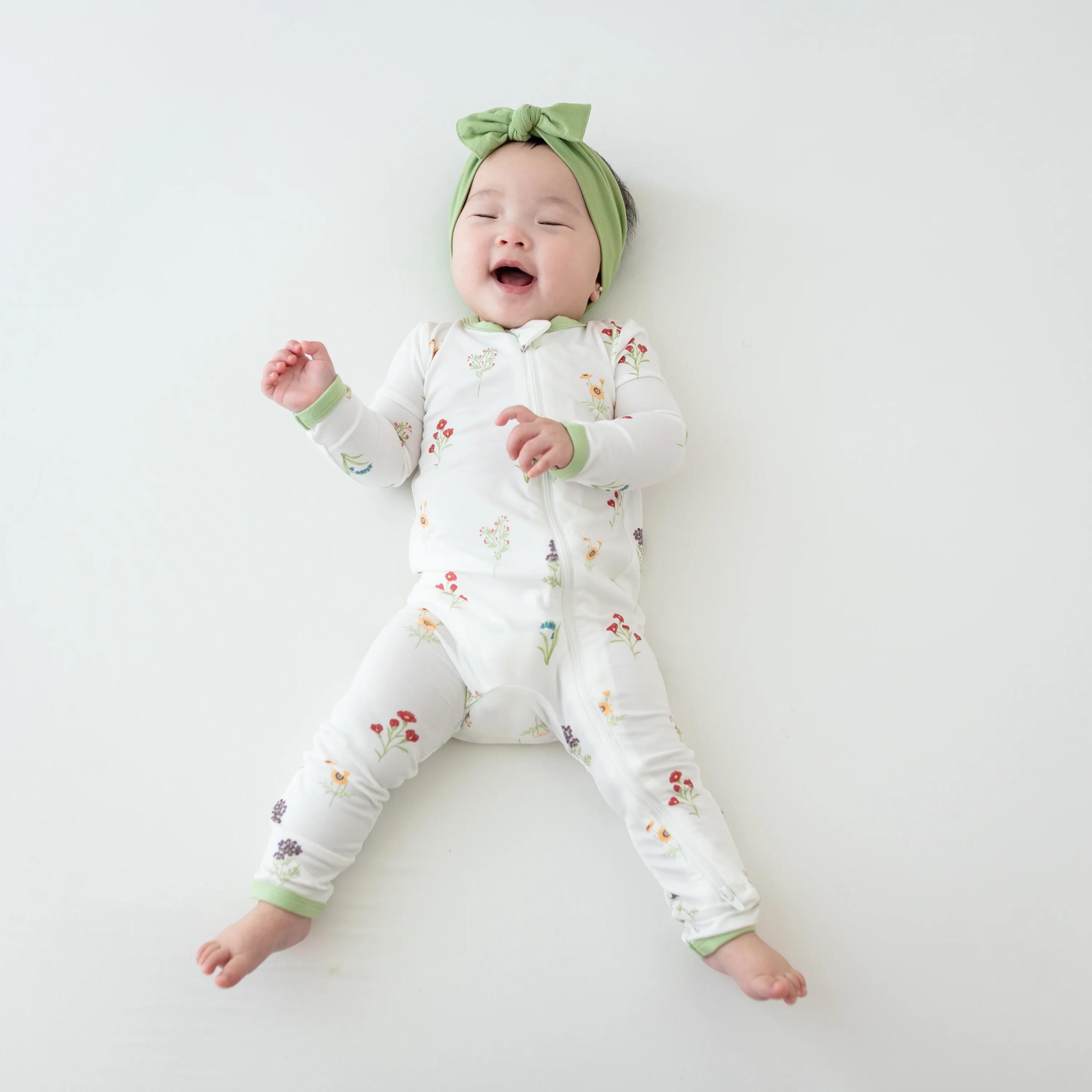 Zippered Romper in Wildflower - Image 4