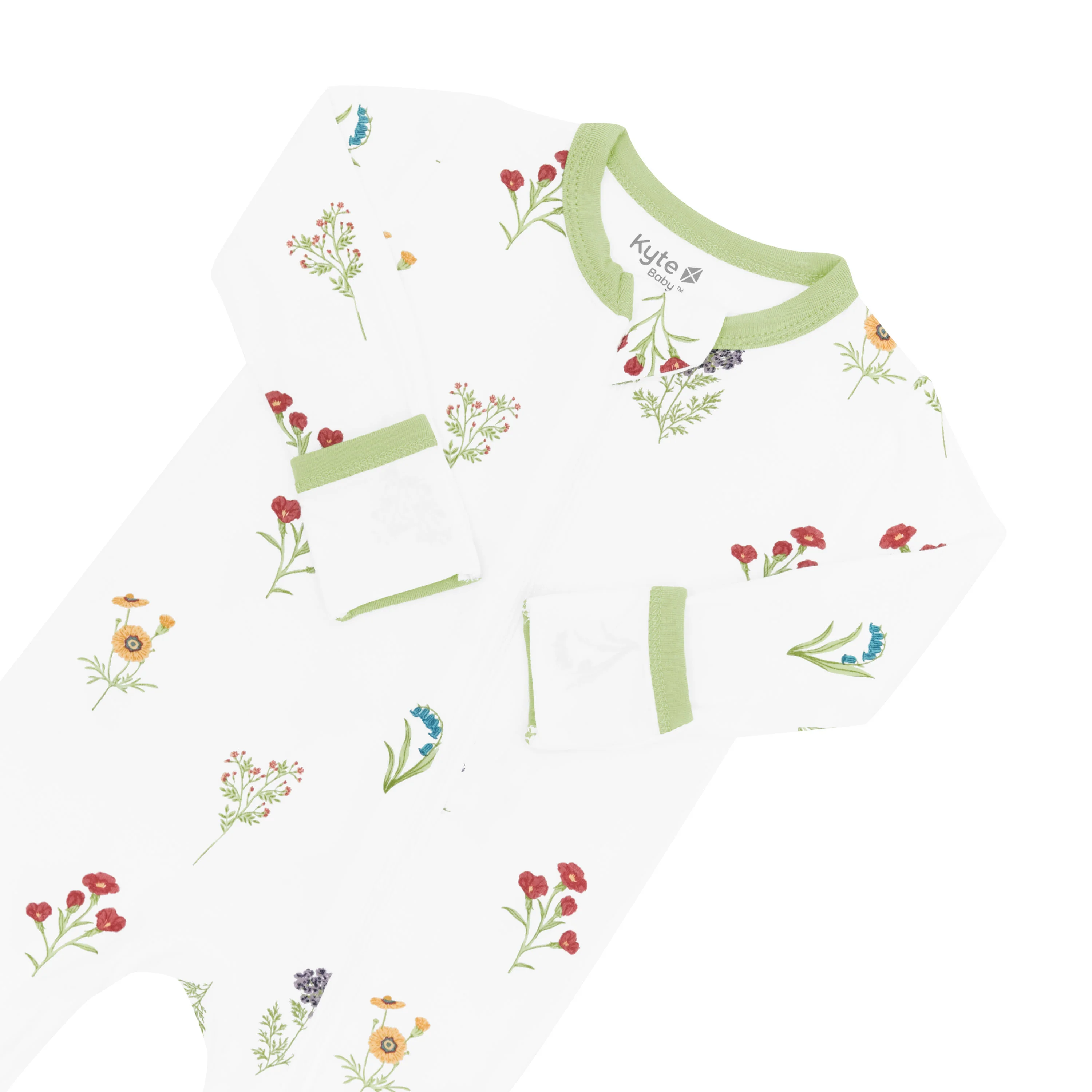 Zippered Romper in Wildflower - Image 6