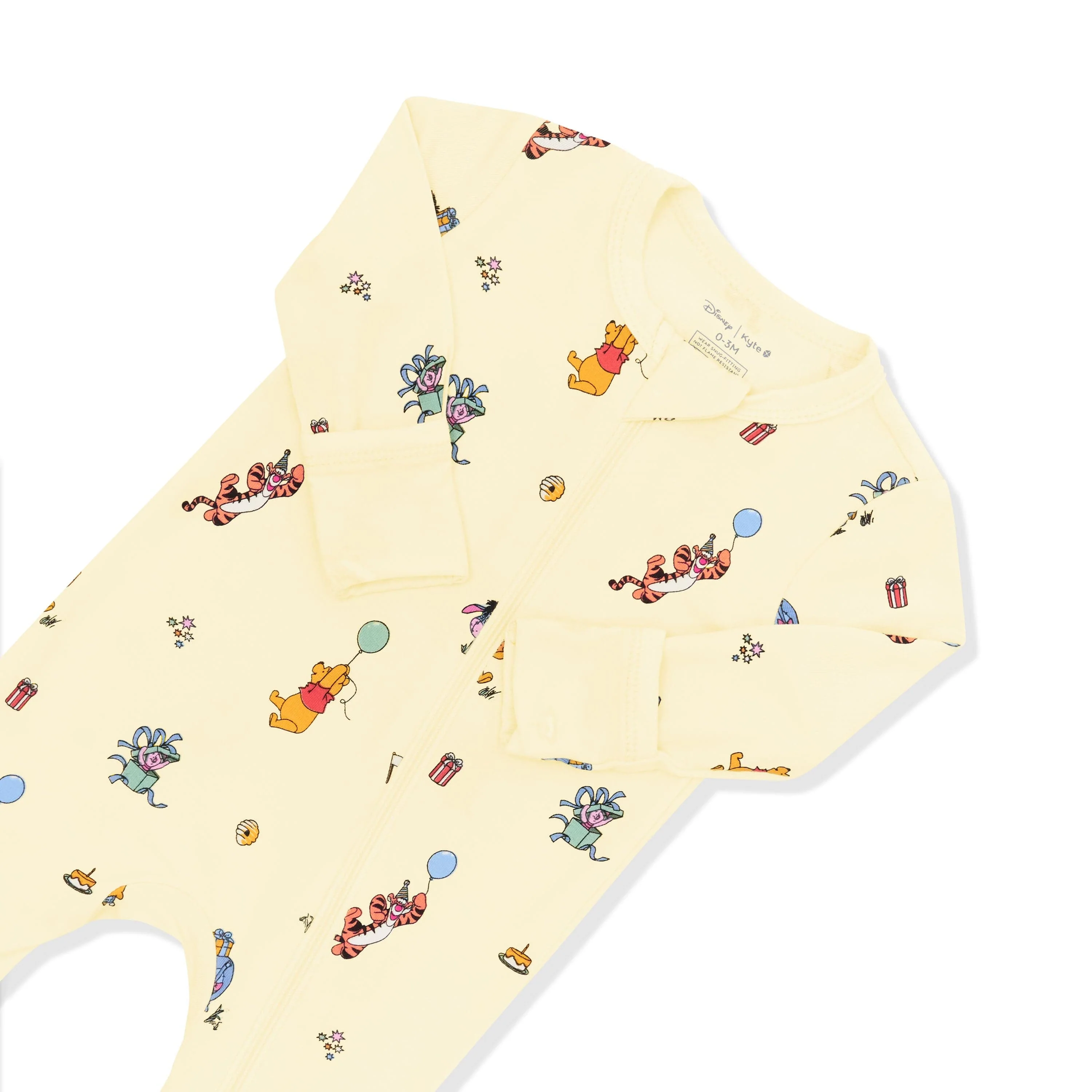 Zippered Romper in Winnie the Pooh Celebration - Image 6
