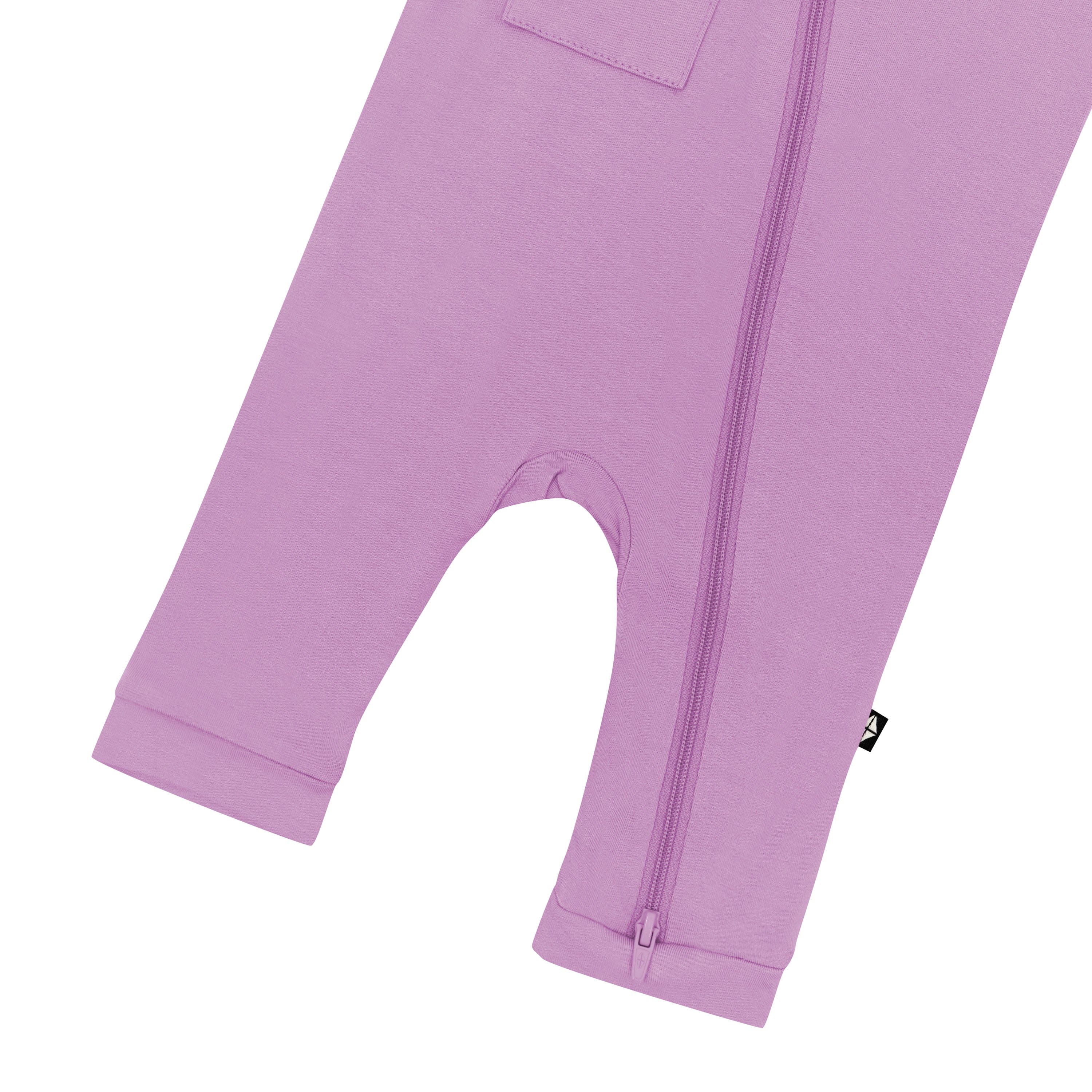 Zippered Sleeveless Romper in Poi - Image 5
